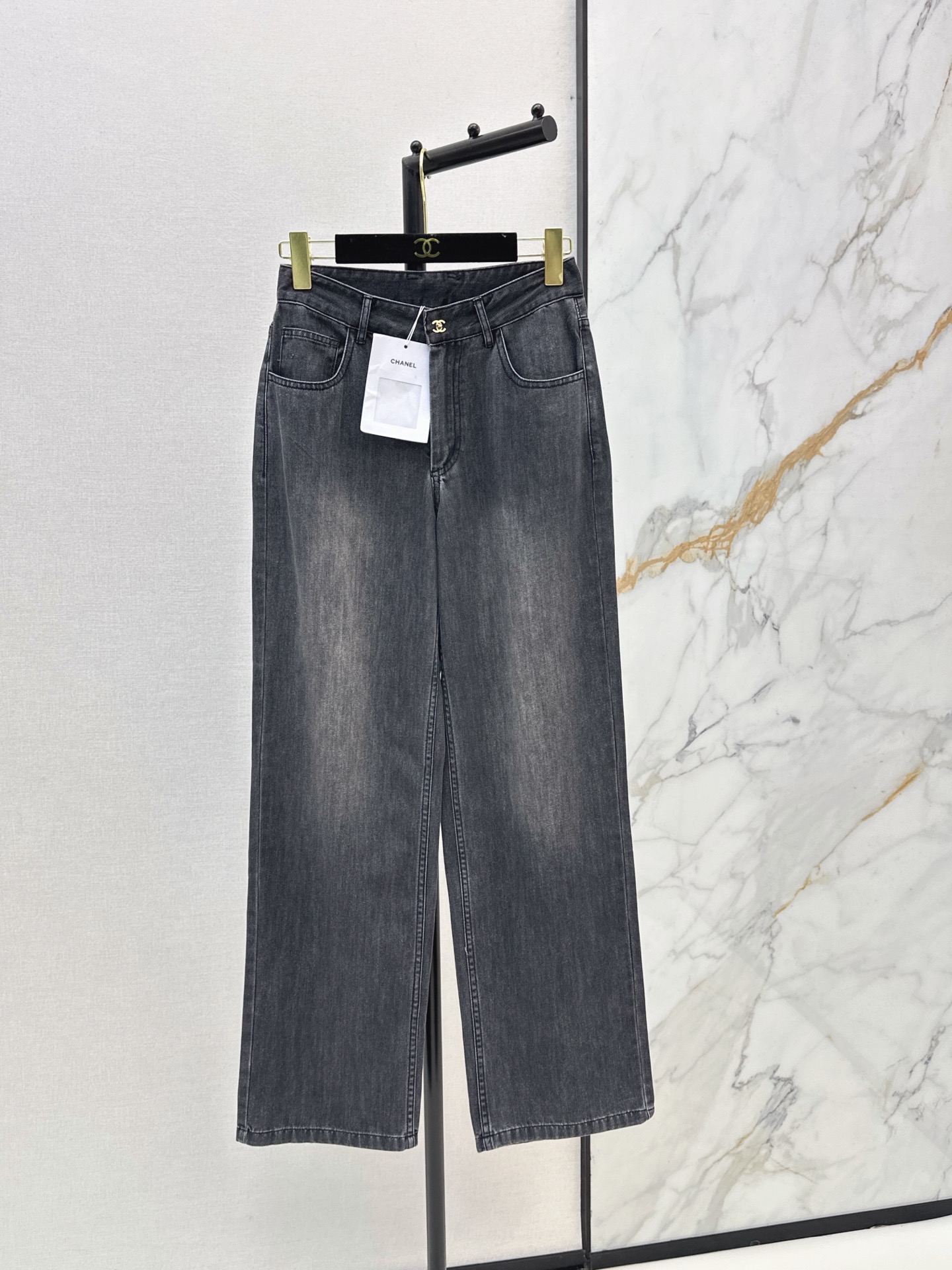 Chan 26ss straigh-leg jeans