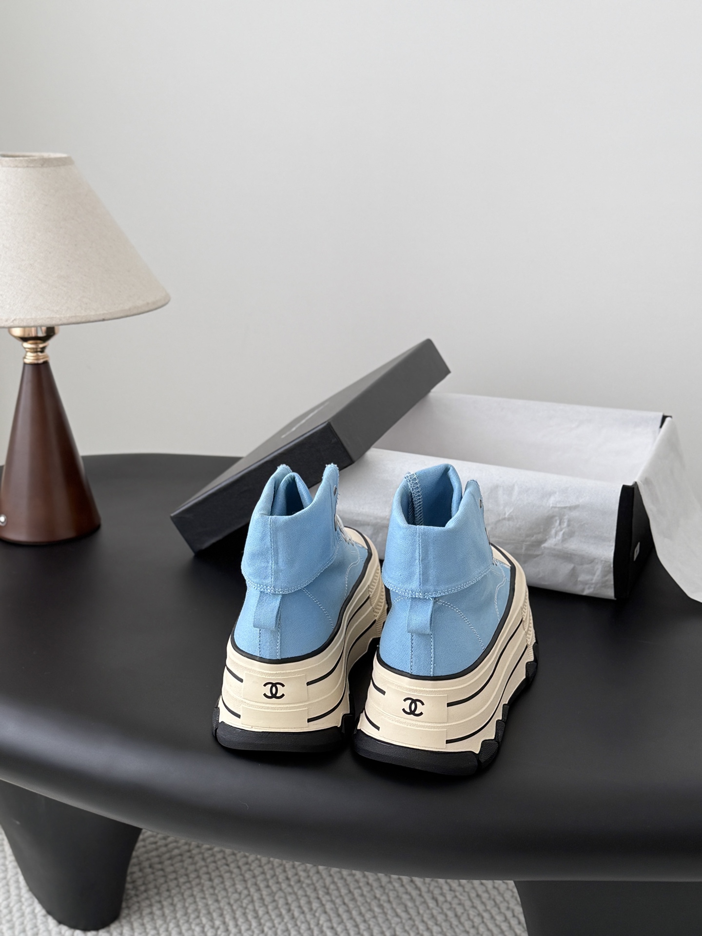 Chan 26ss thick canvas shoes