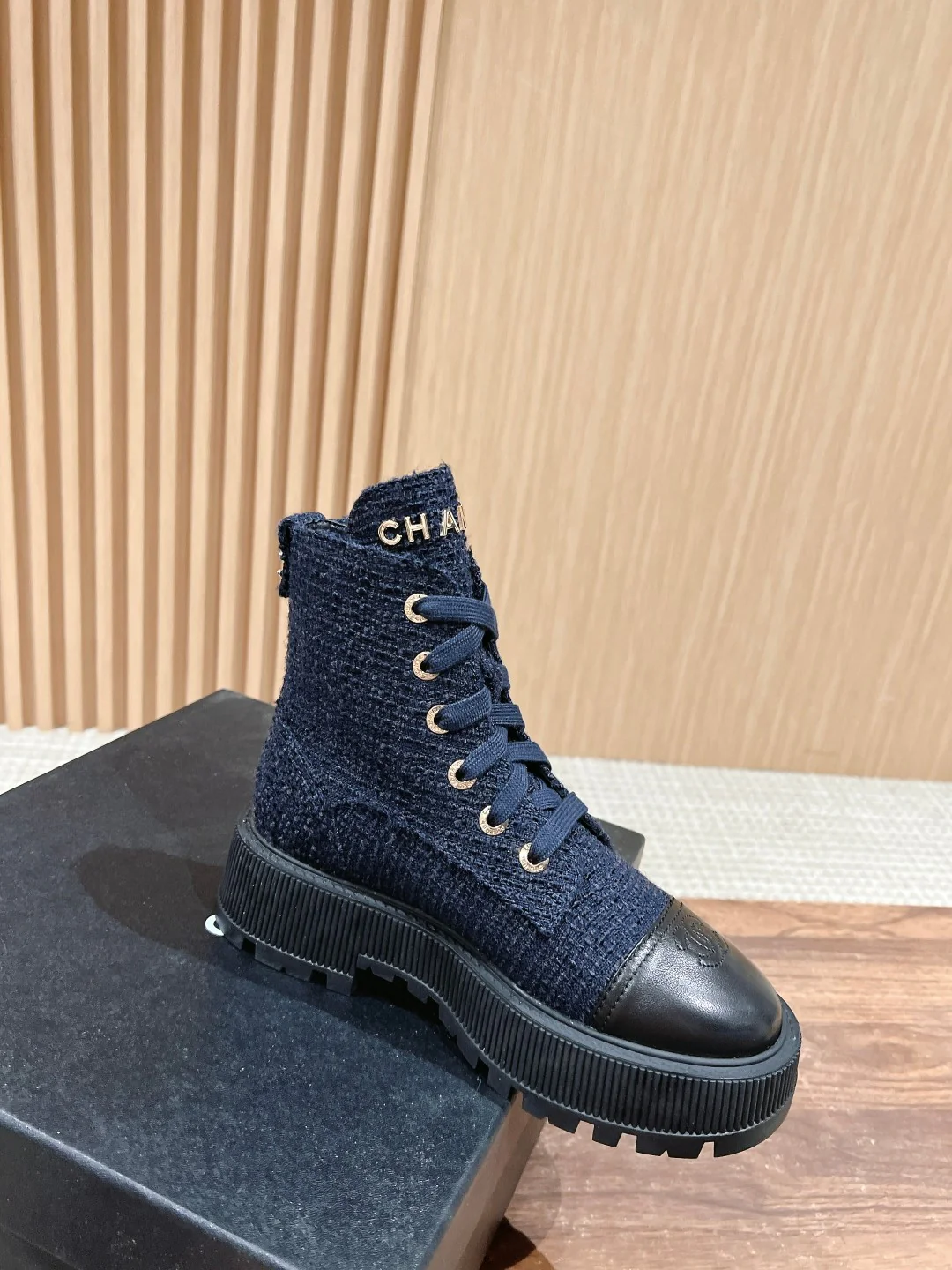 Chan 25fw ankle boots
