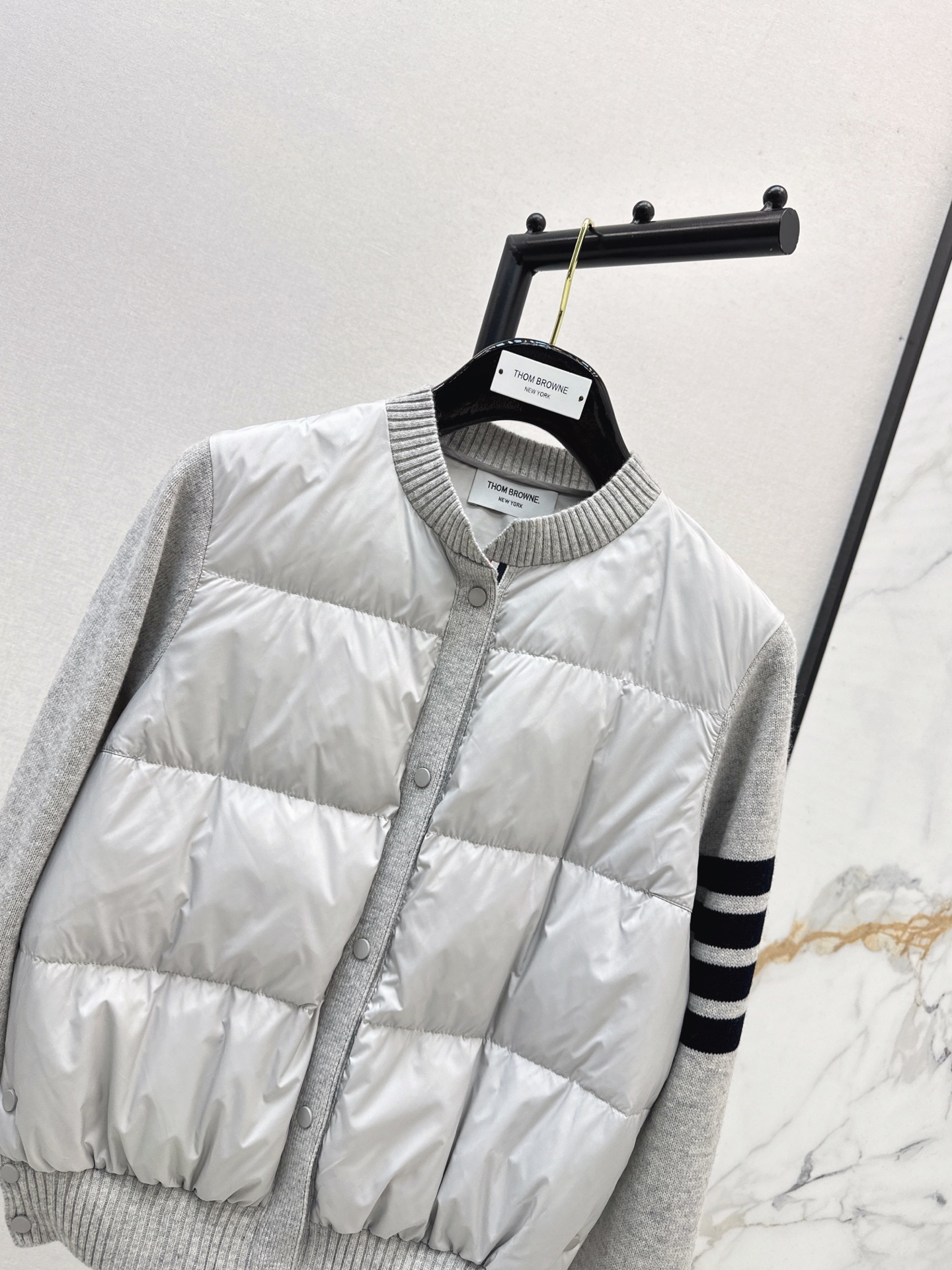 Thom 26fw wool contract down jacket