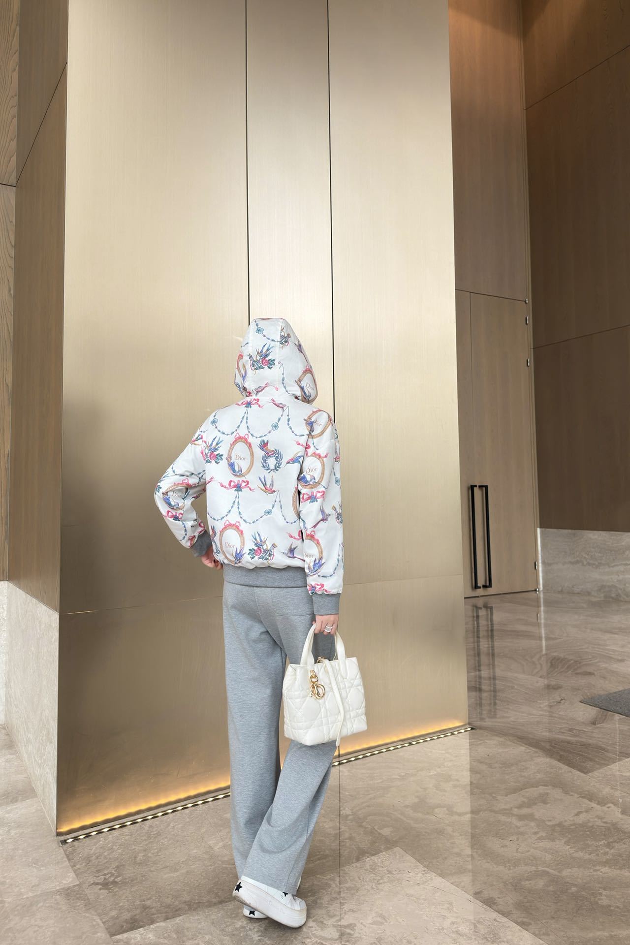 CD 26fw reversible zip-up jacket pants sets