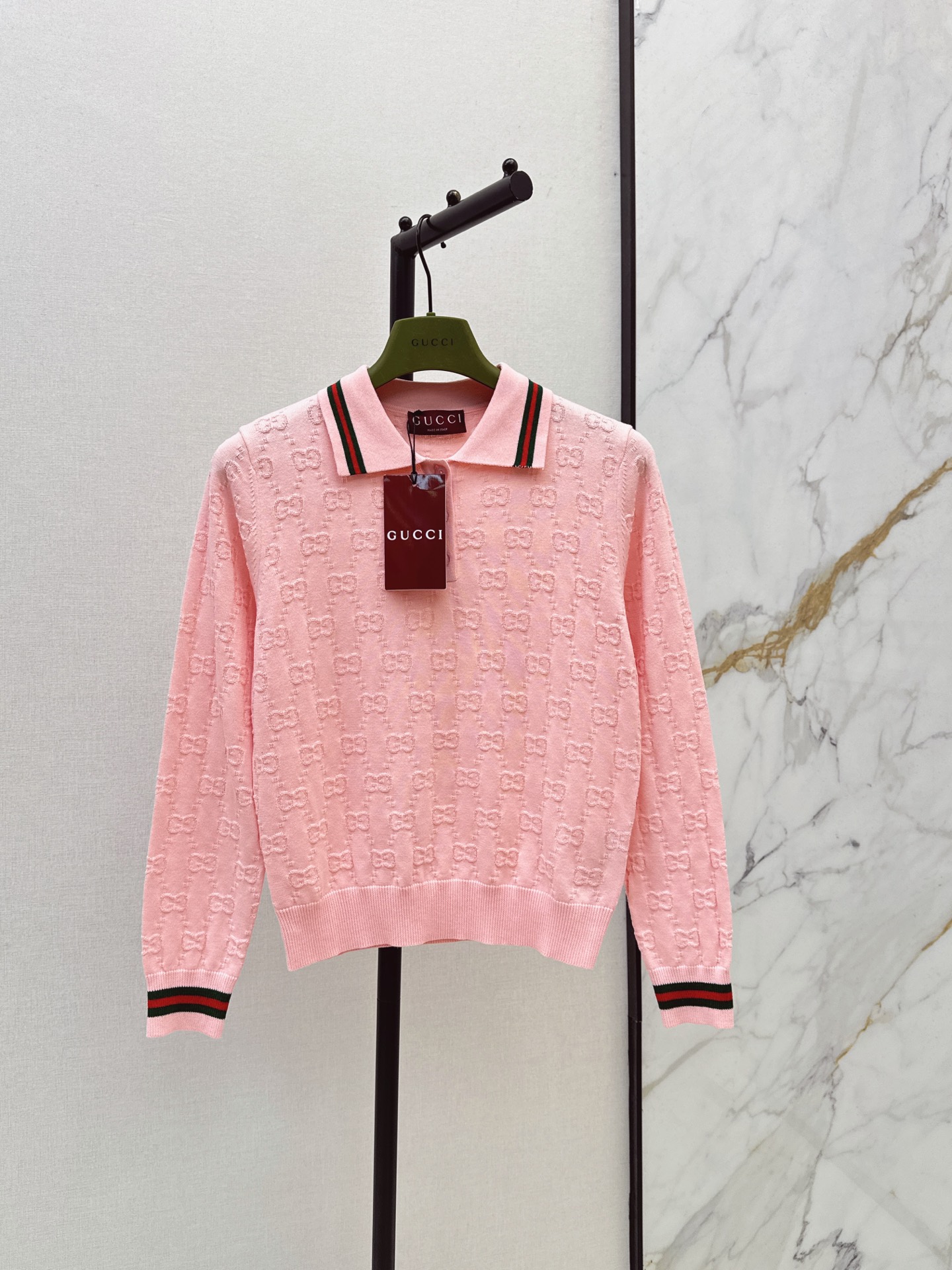 Guc 26fw jacquard sweater