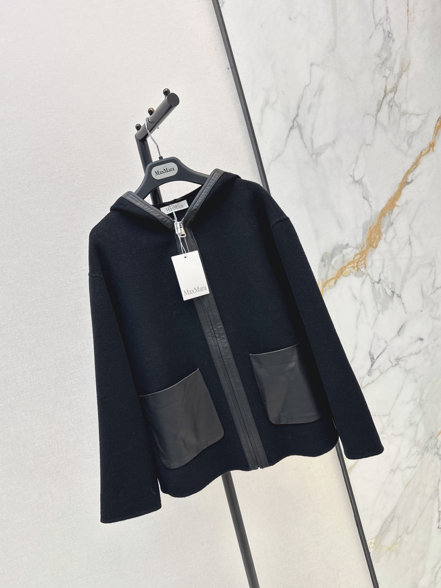Max 26fw Hooded Wool Jacket