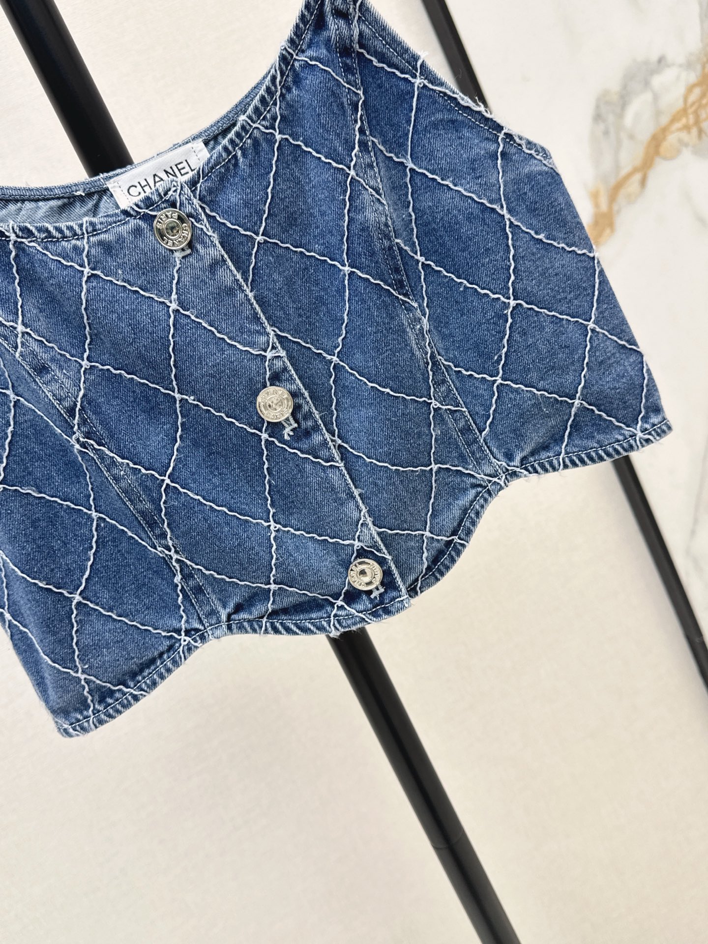 Chan 26fw denim camisole
