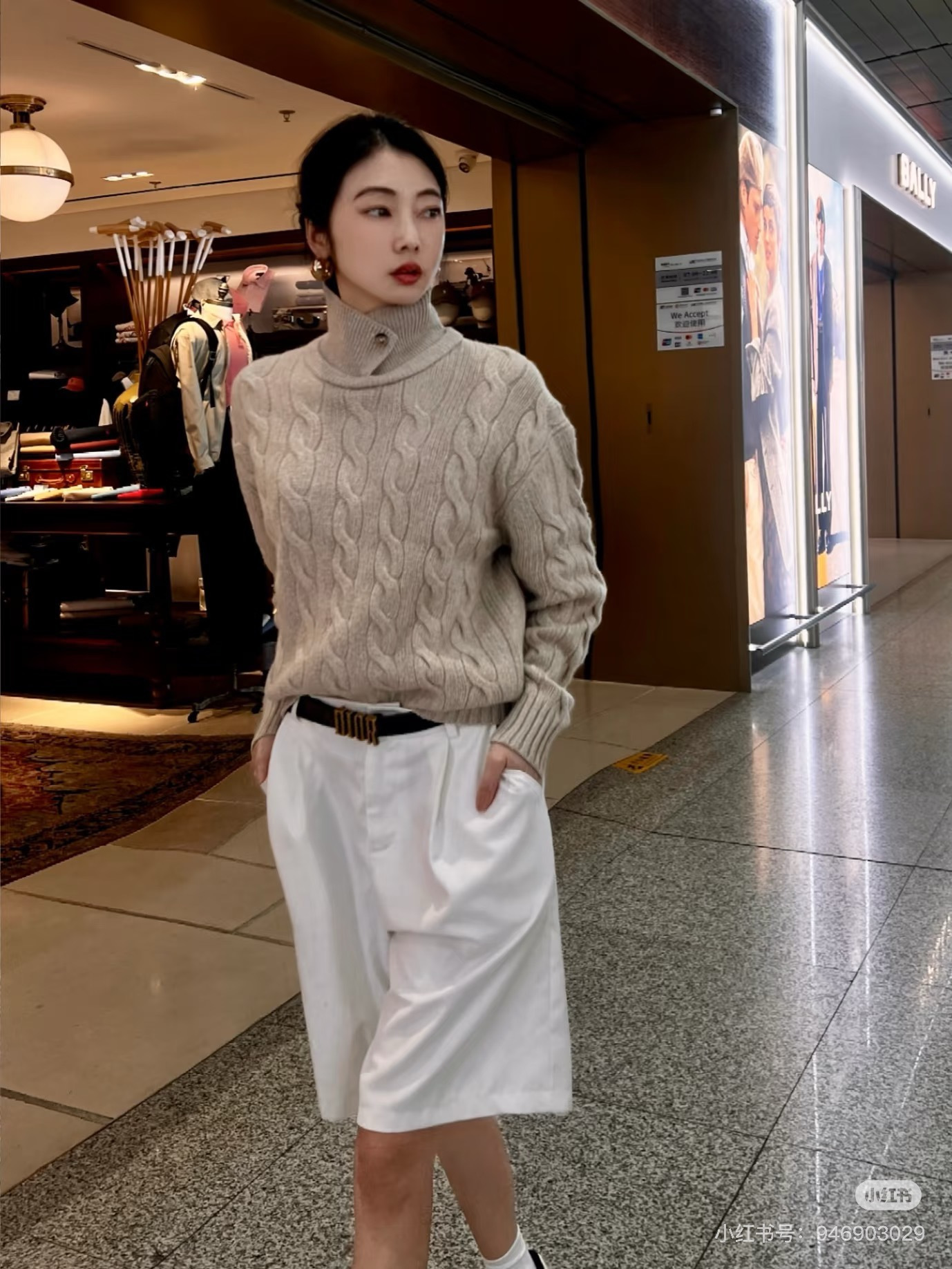 Ralp 26fw cashmere sweater
