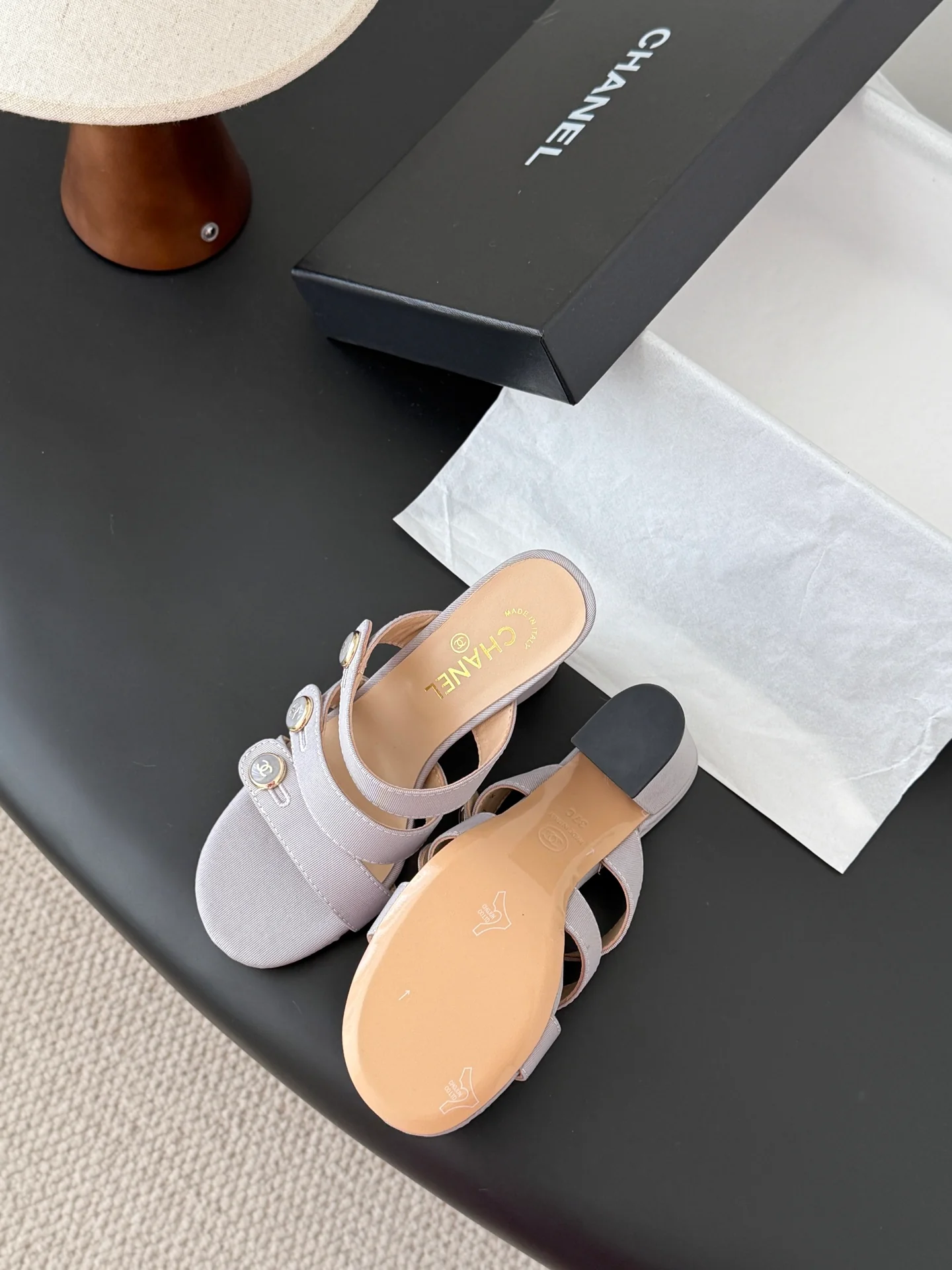 Chan 26ss high*heel sandals