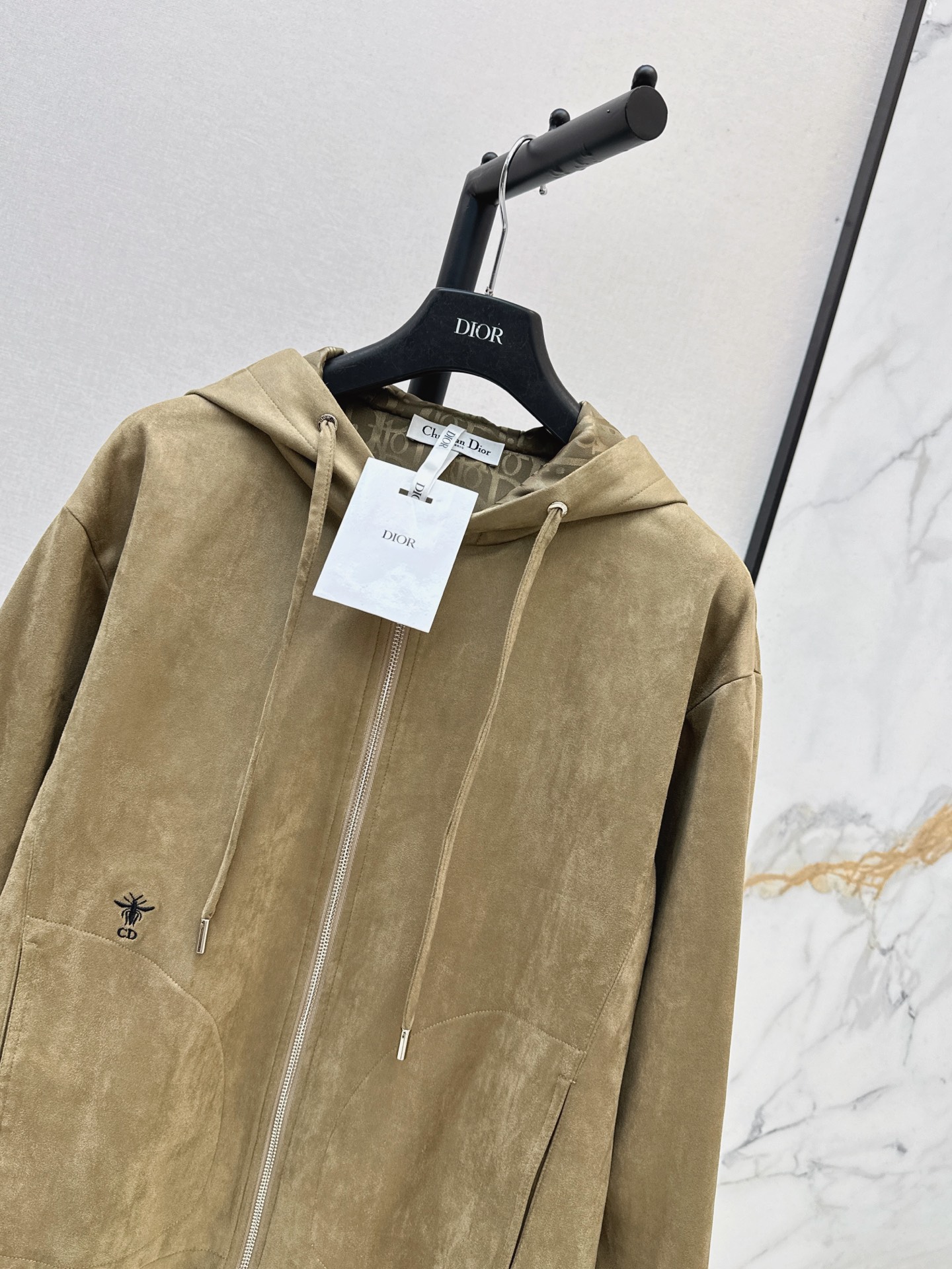 CD 26fw suede fleece jacket