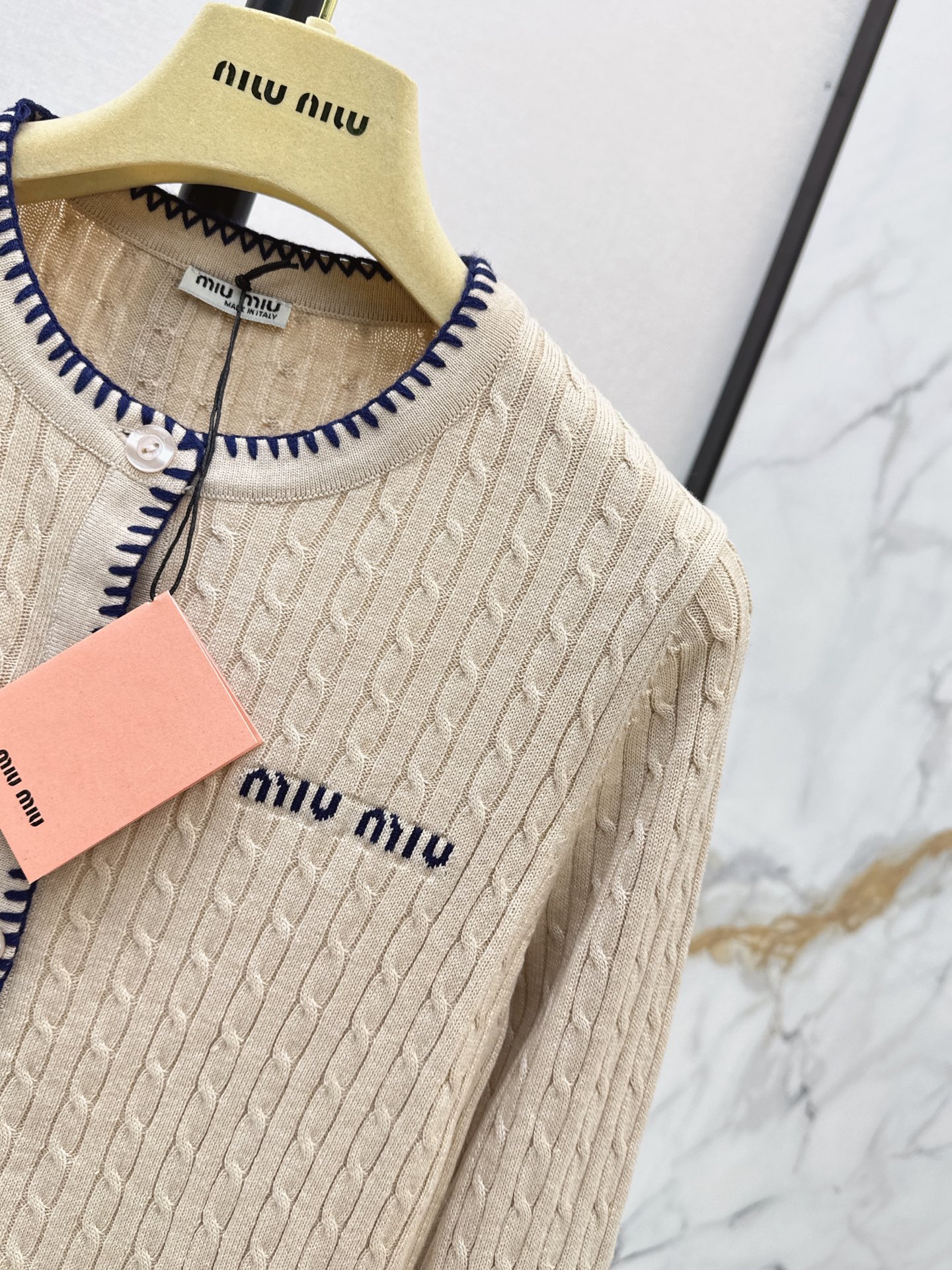 Miu 26fw knit cardigan