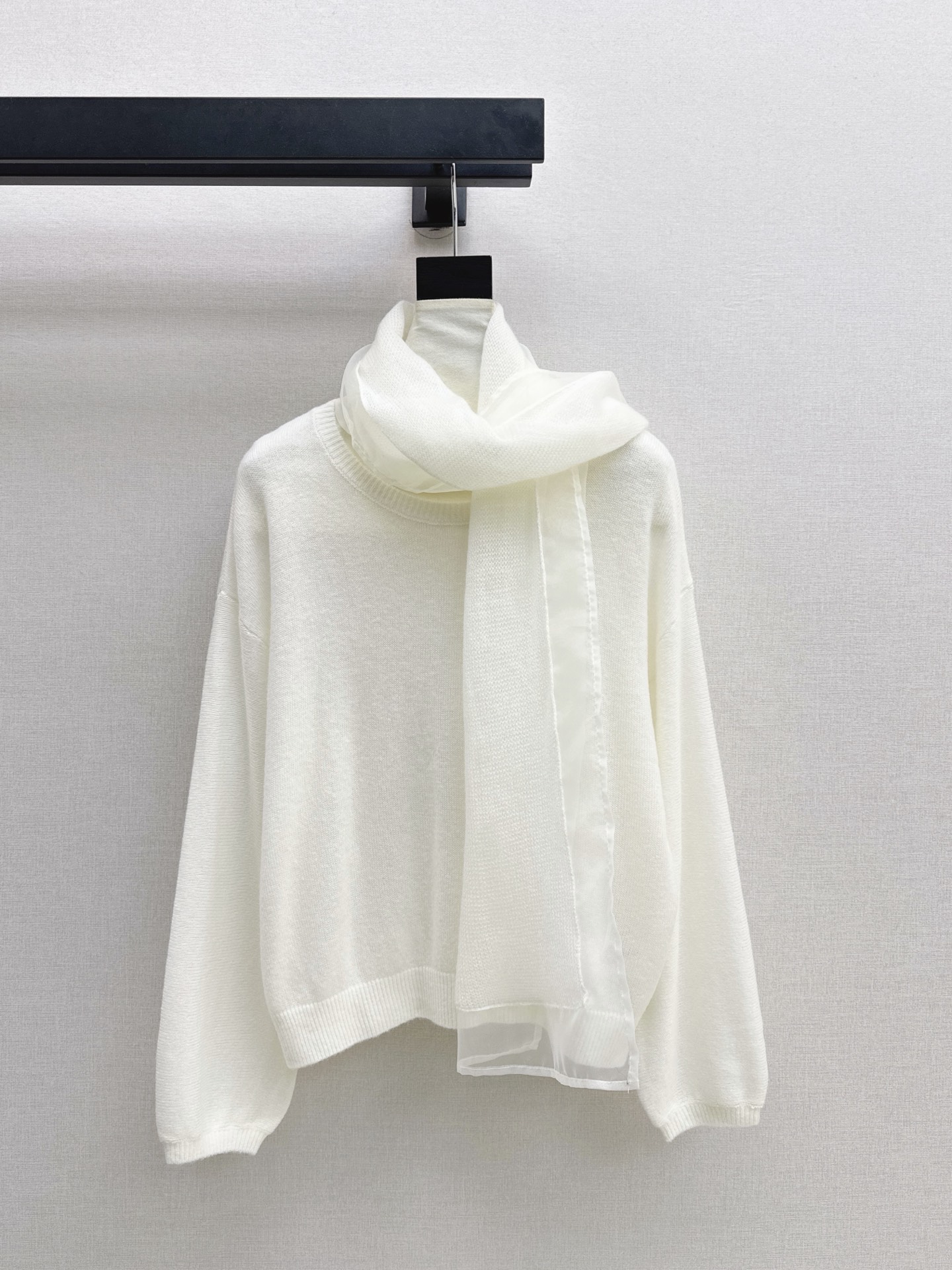 Row 26fw scarf wool knitwear