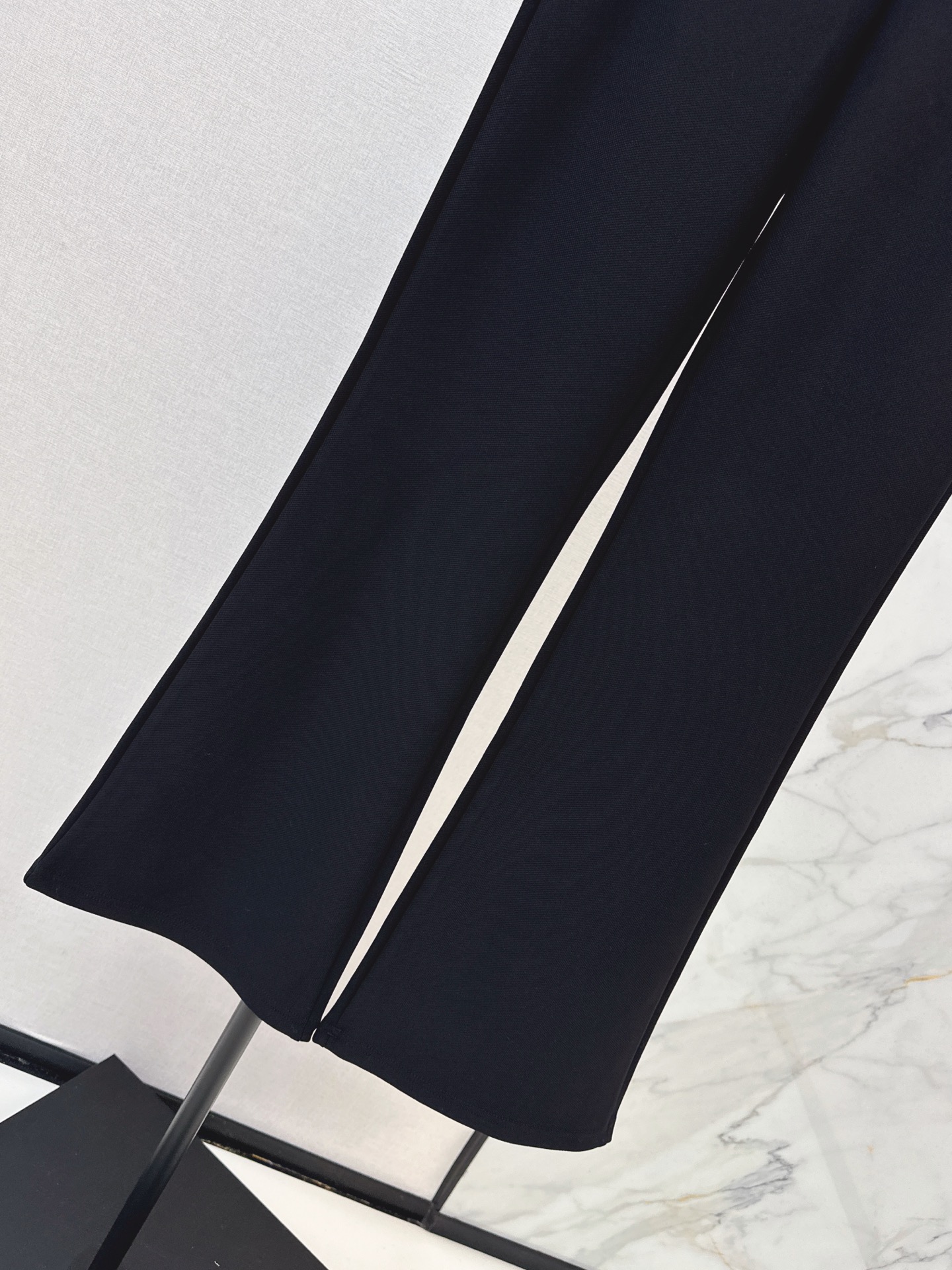 Pra 26fw high-waist flared pants