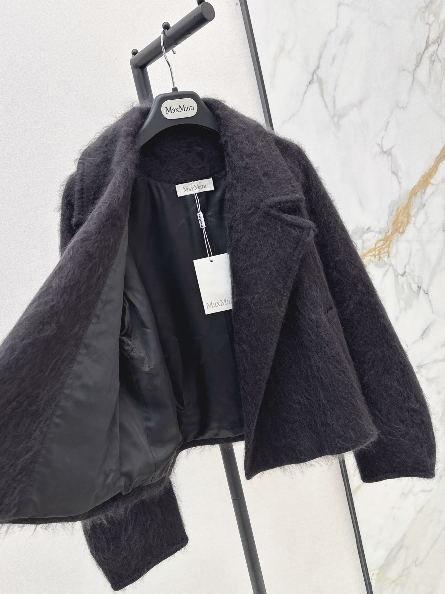 Max 26fw cropped woolen jacket