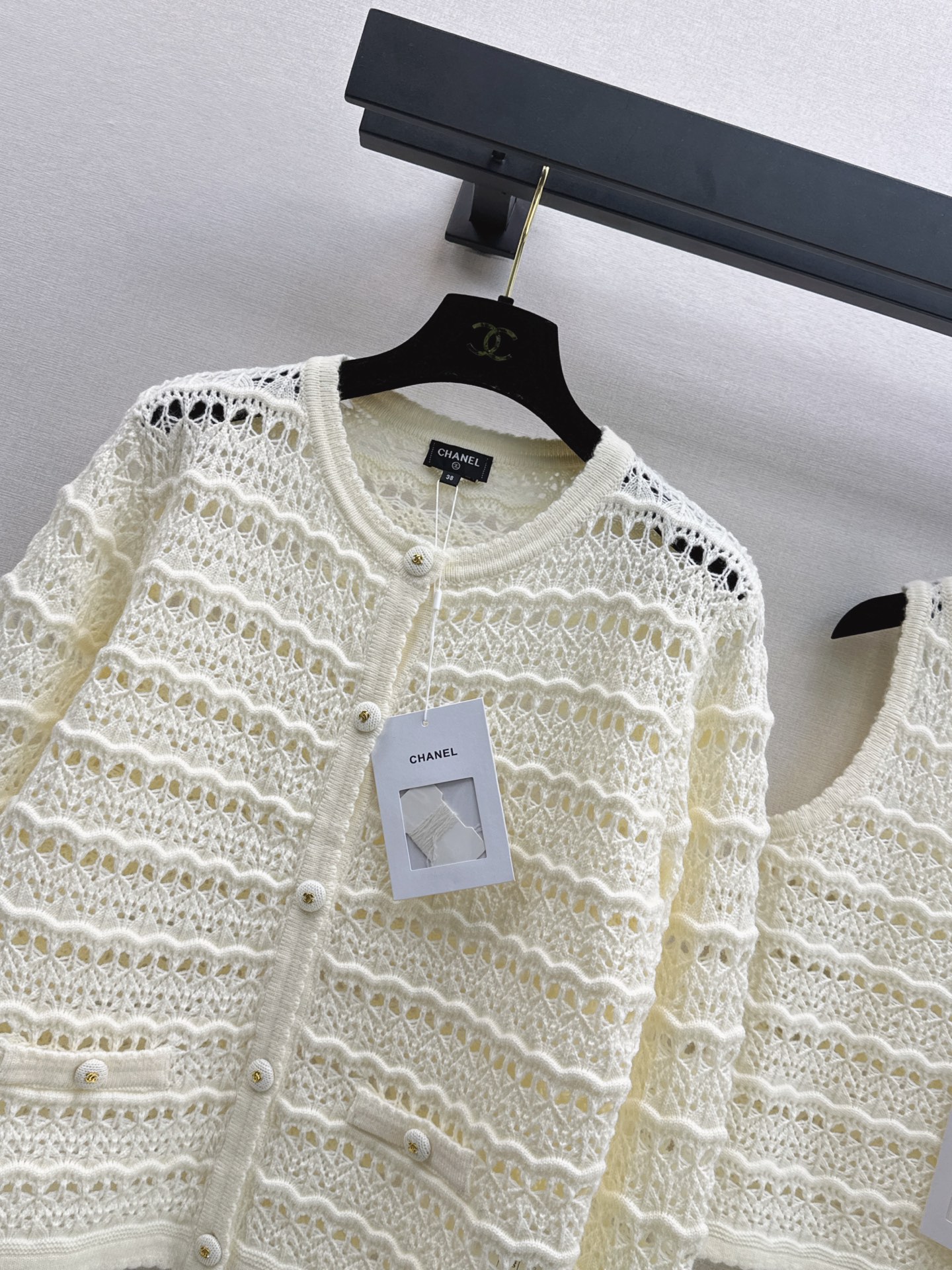 Chan 26fw knit vest cardigan sets