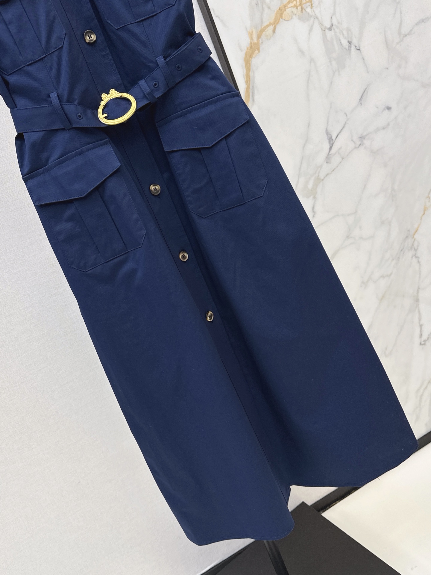 CD 26fw belted shirt dress