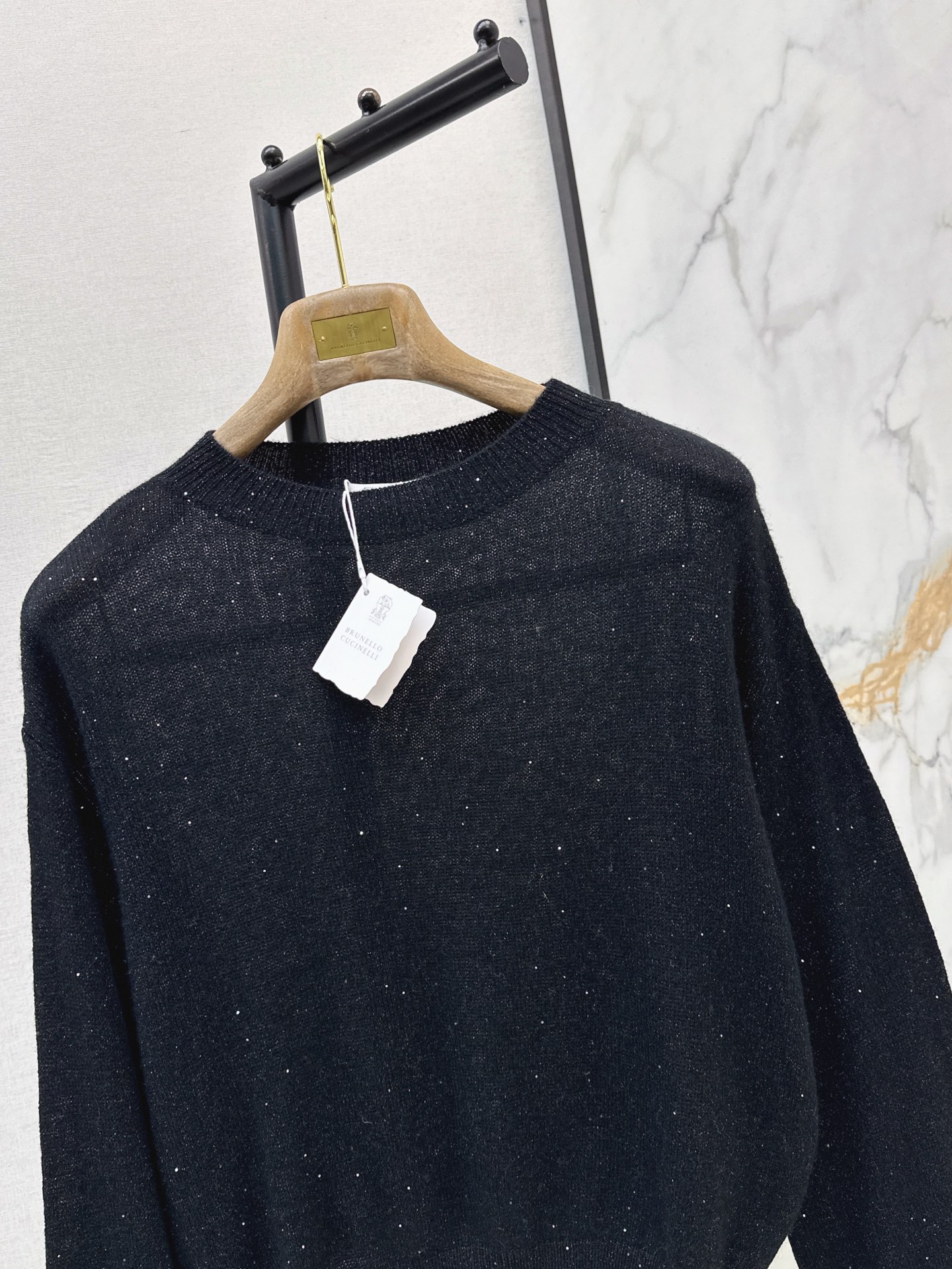 Brun 26fw sequin knitwear