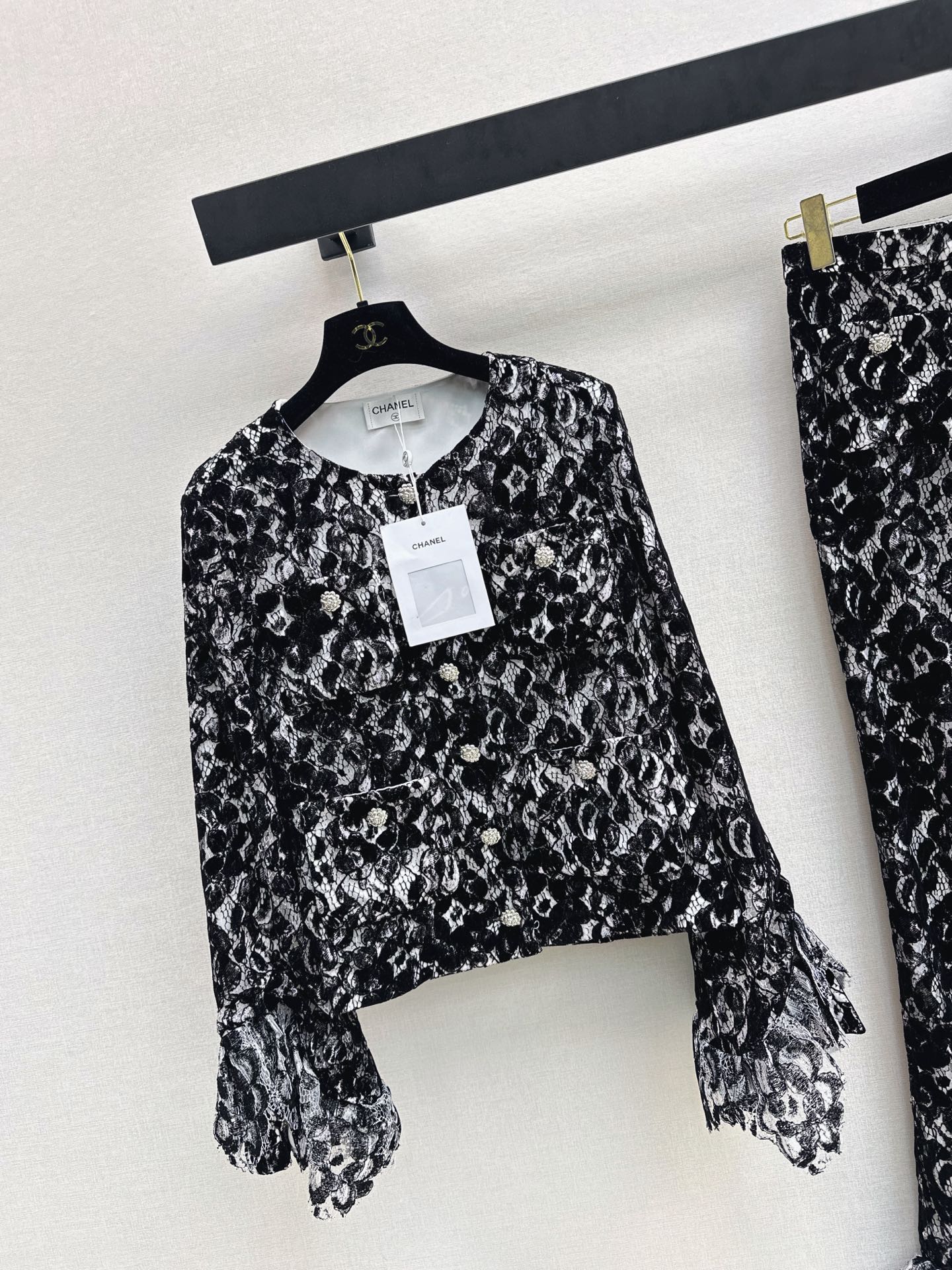 Chan 26fw lace jacket