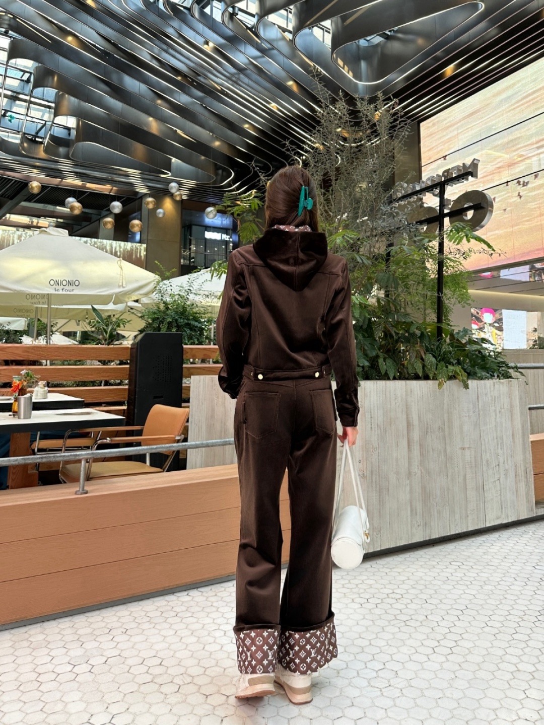 Loui 26fw hooded casual jacket