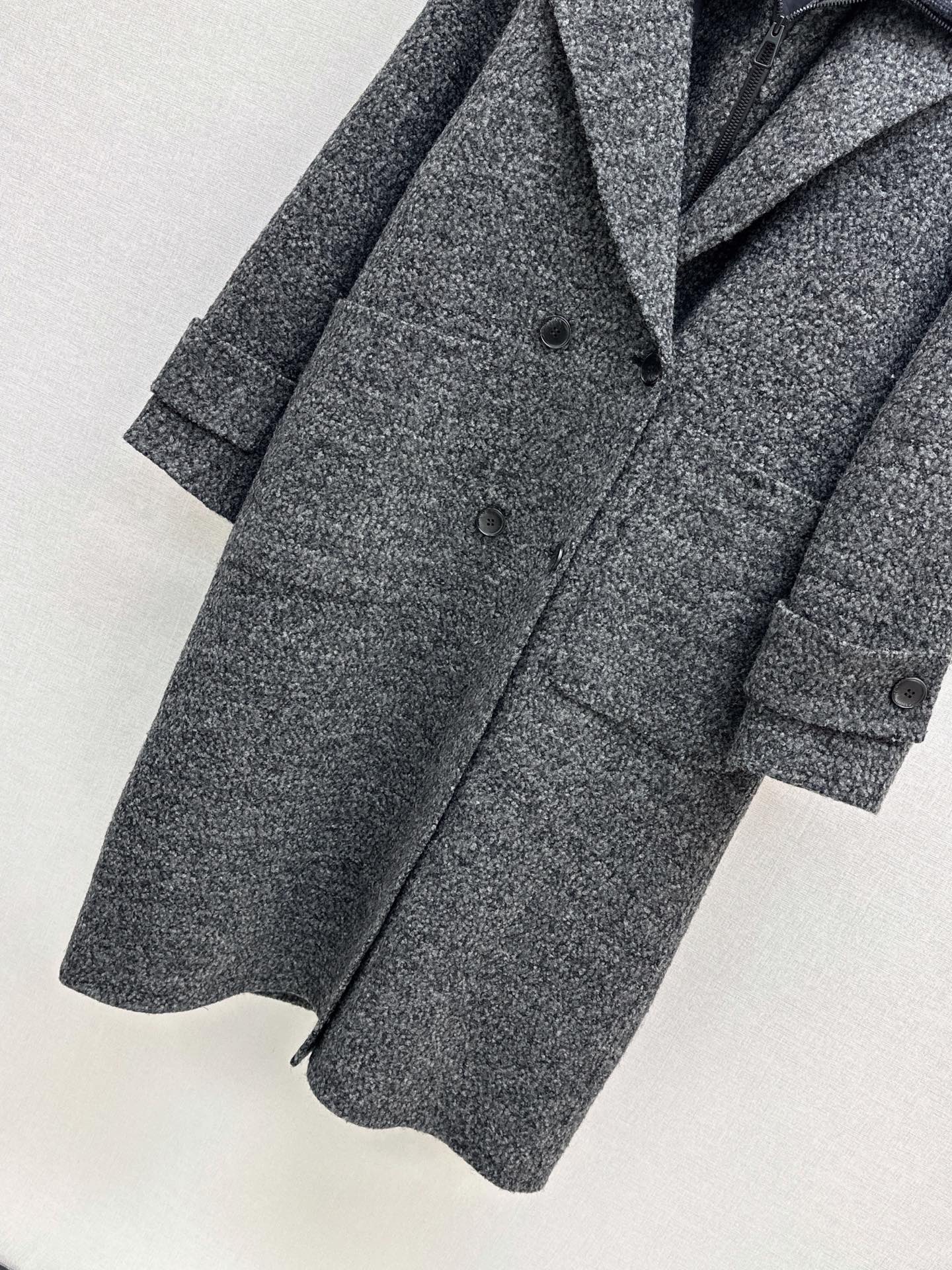 Max 26fw down vest double breasted overcoats set