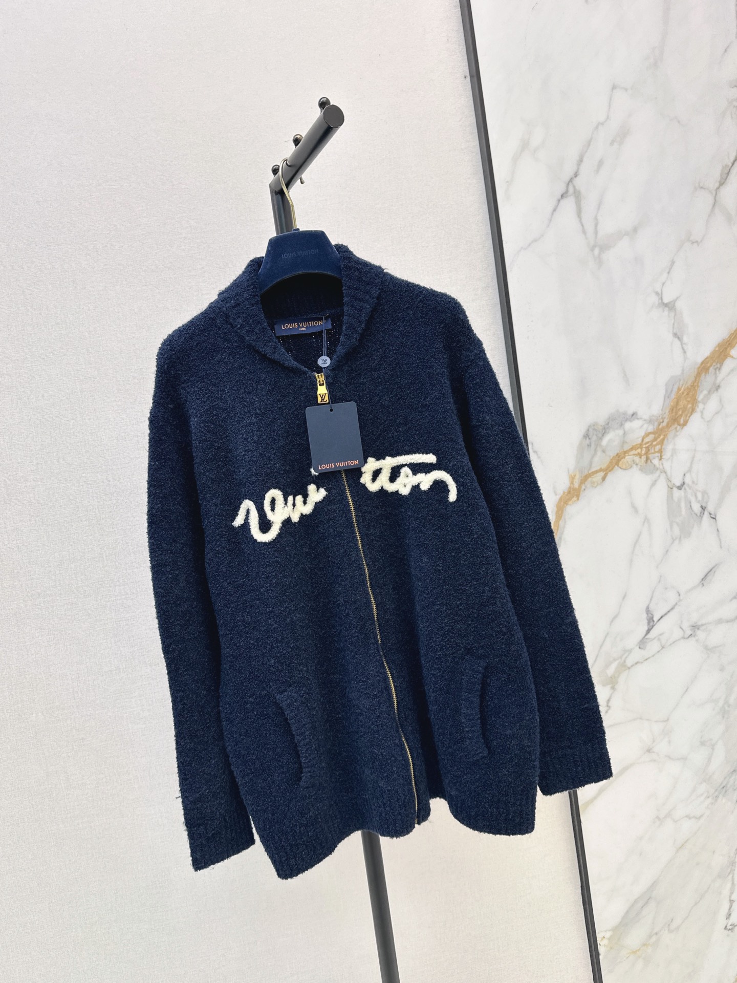 Loui 26fw zipper cardigan