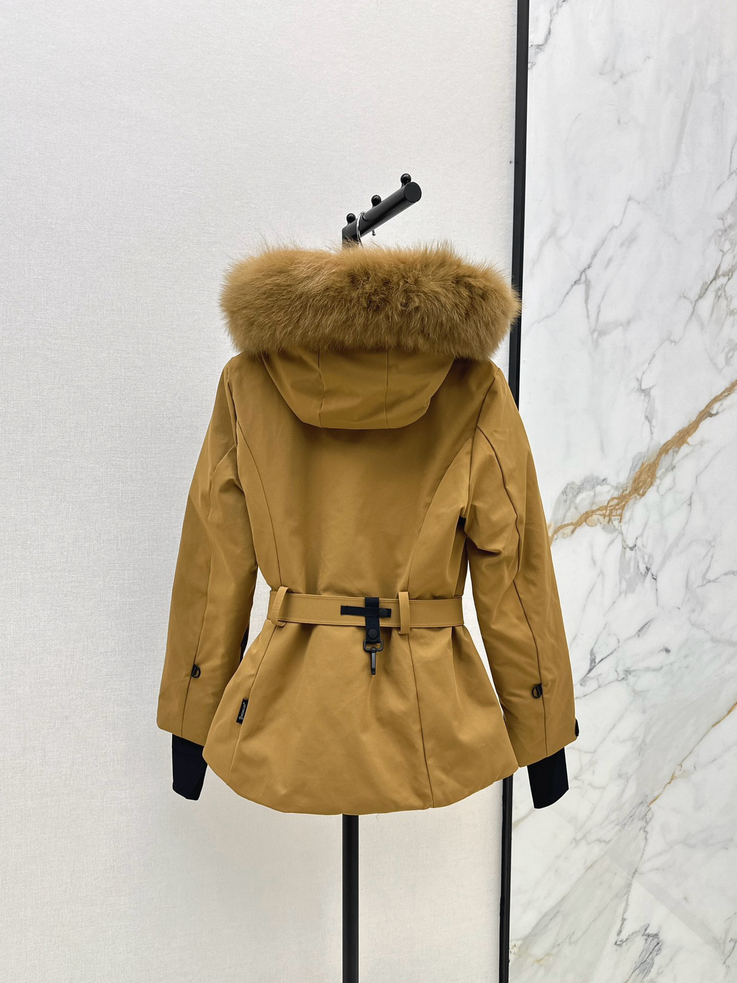 Monc 26fw hooded ski down jacket