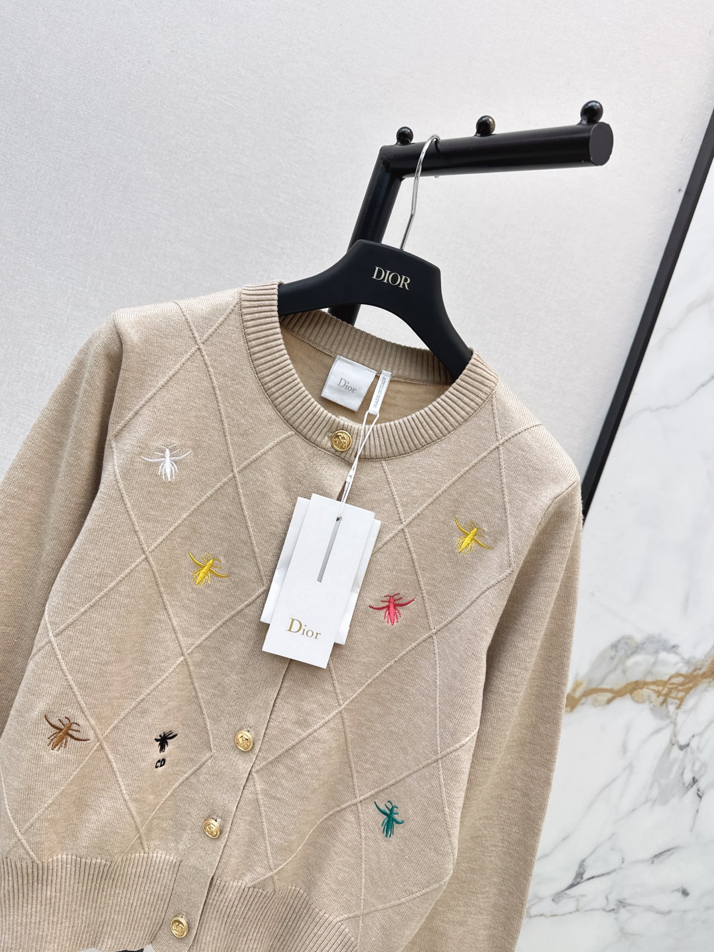 CD 26fw embroidery cardigan