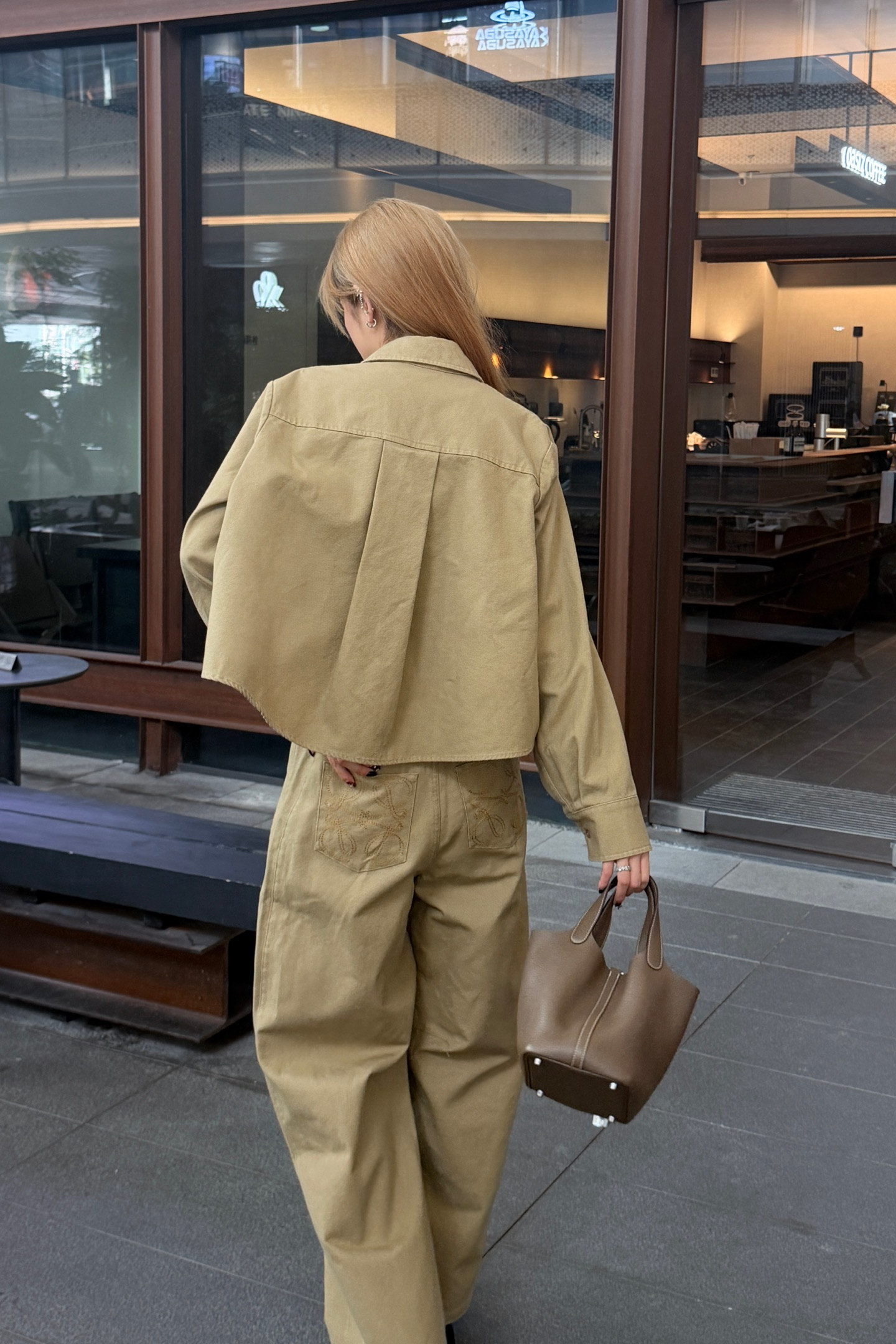 Loe 26fw straight-leg pants