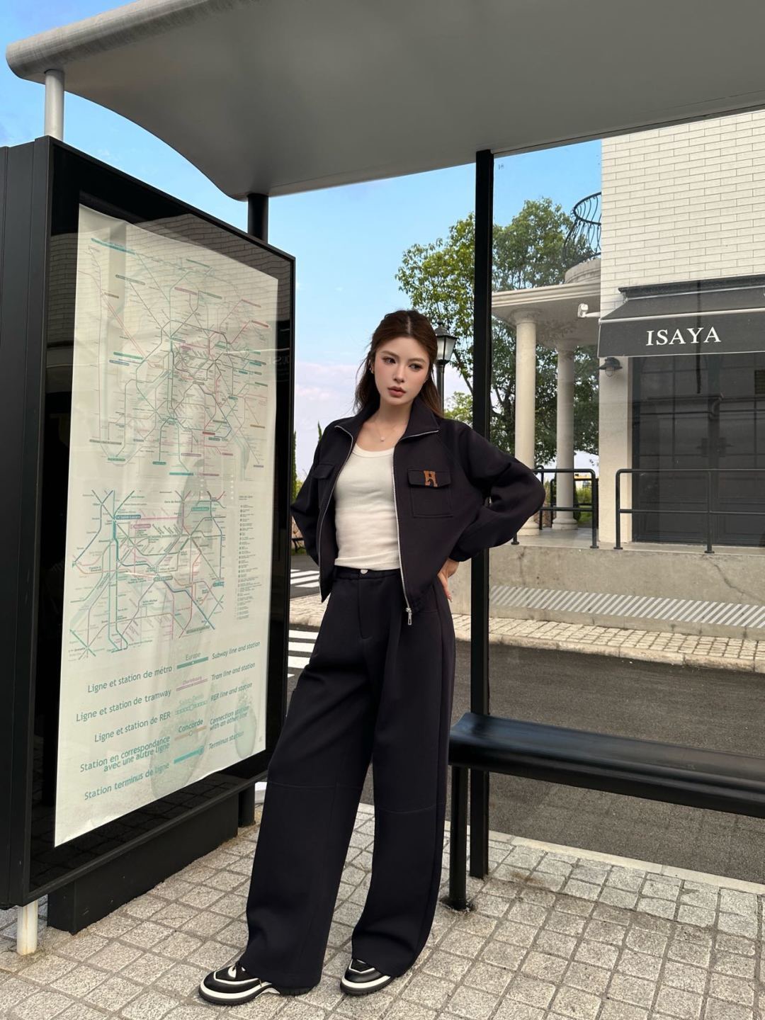 Her 26fw casual jacket pant sets