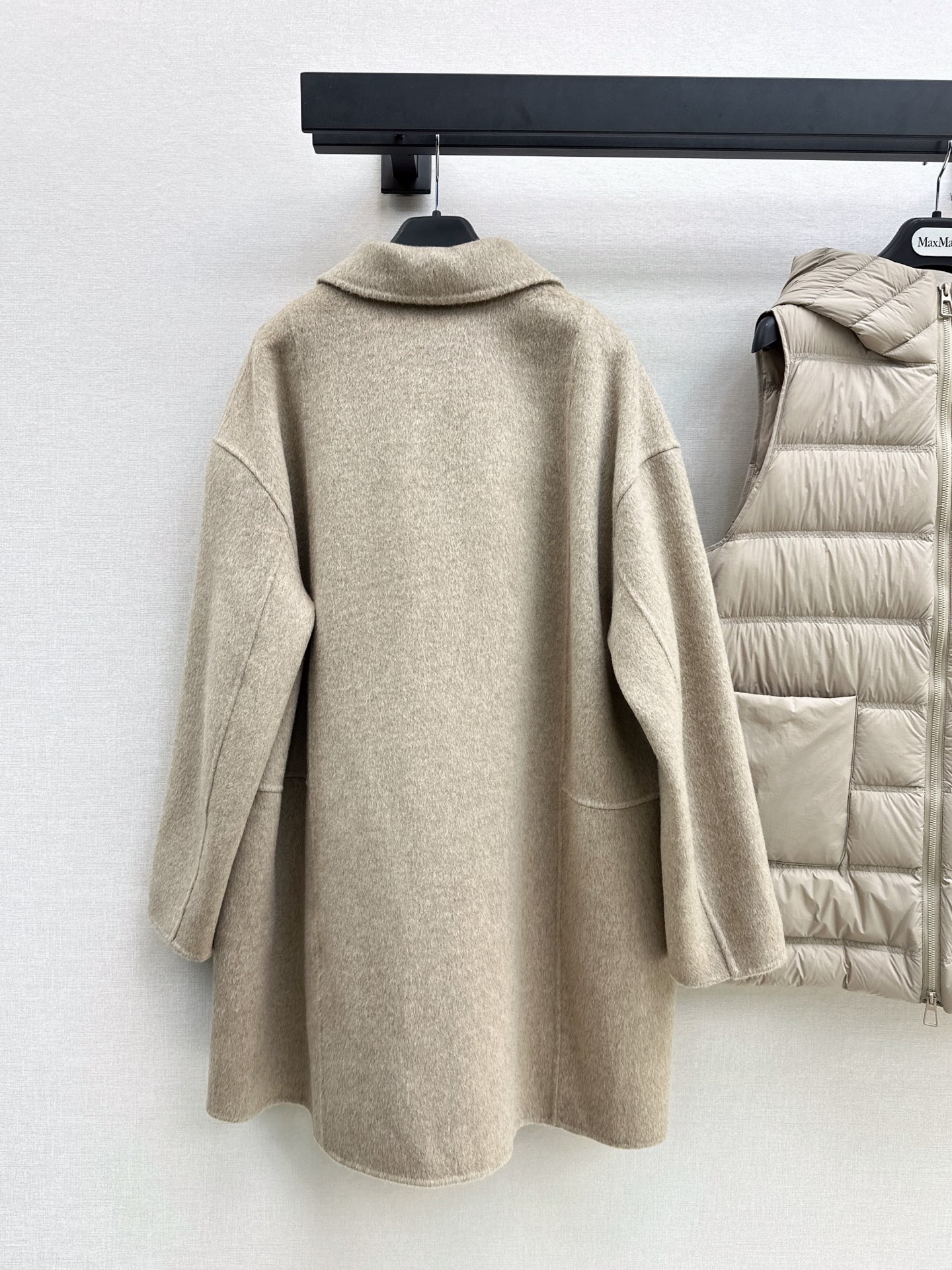 Max 26fw down vest woolen overcoats sets