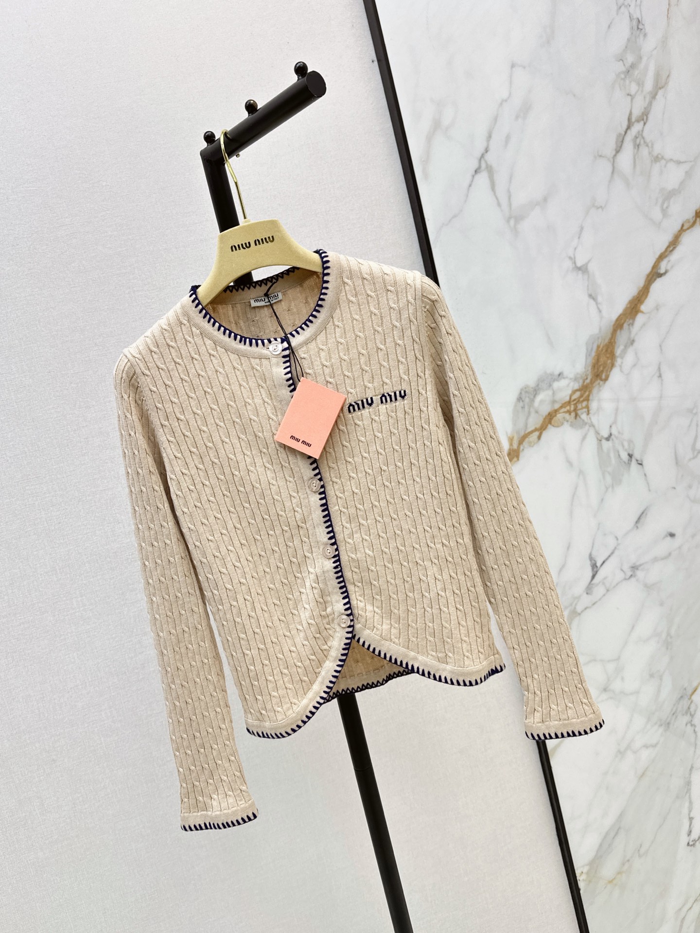 Miu 26fw knit cardigan