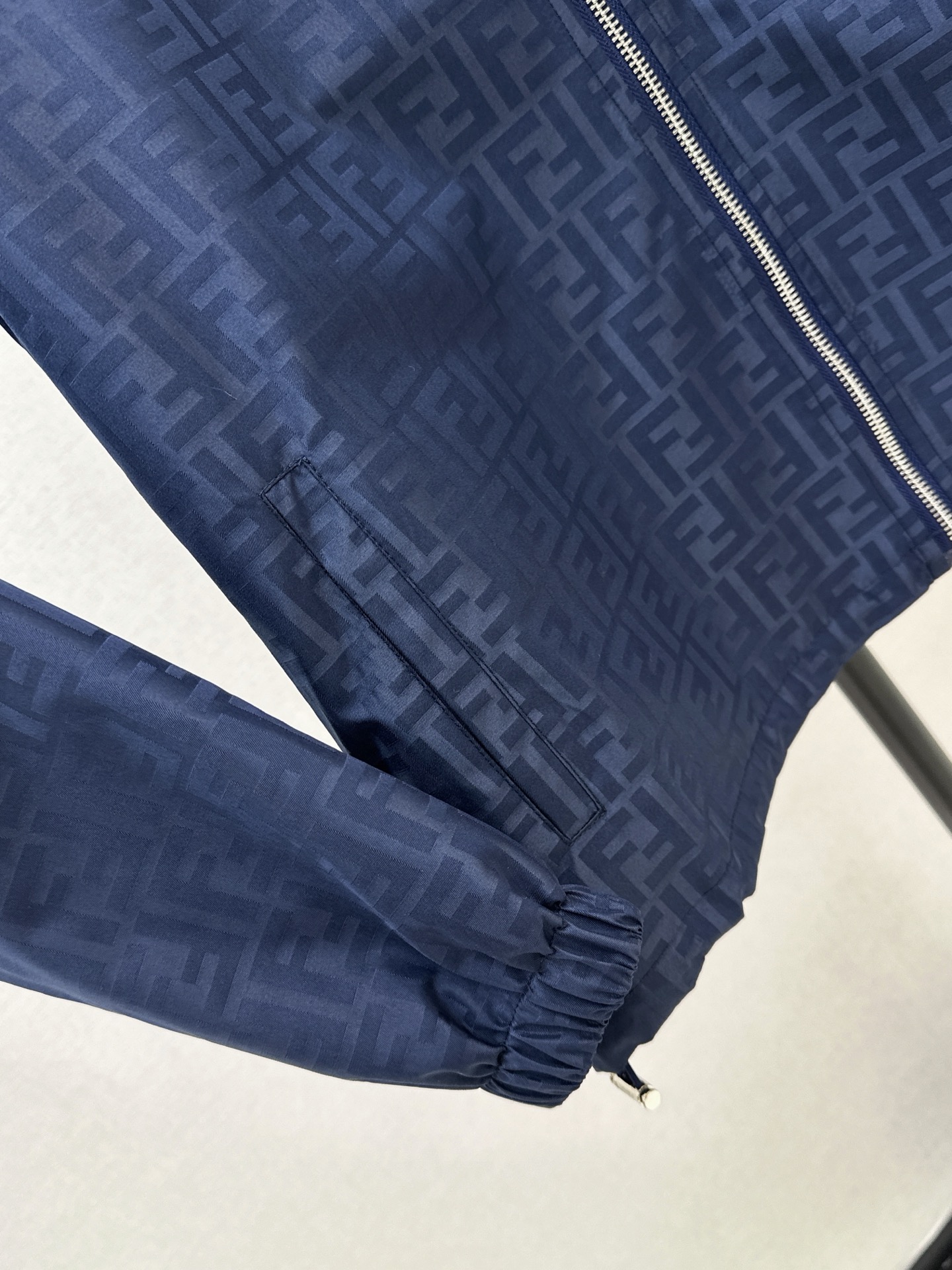 Fen 26fw jacquared hooded jacket