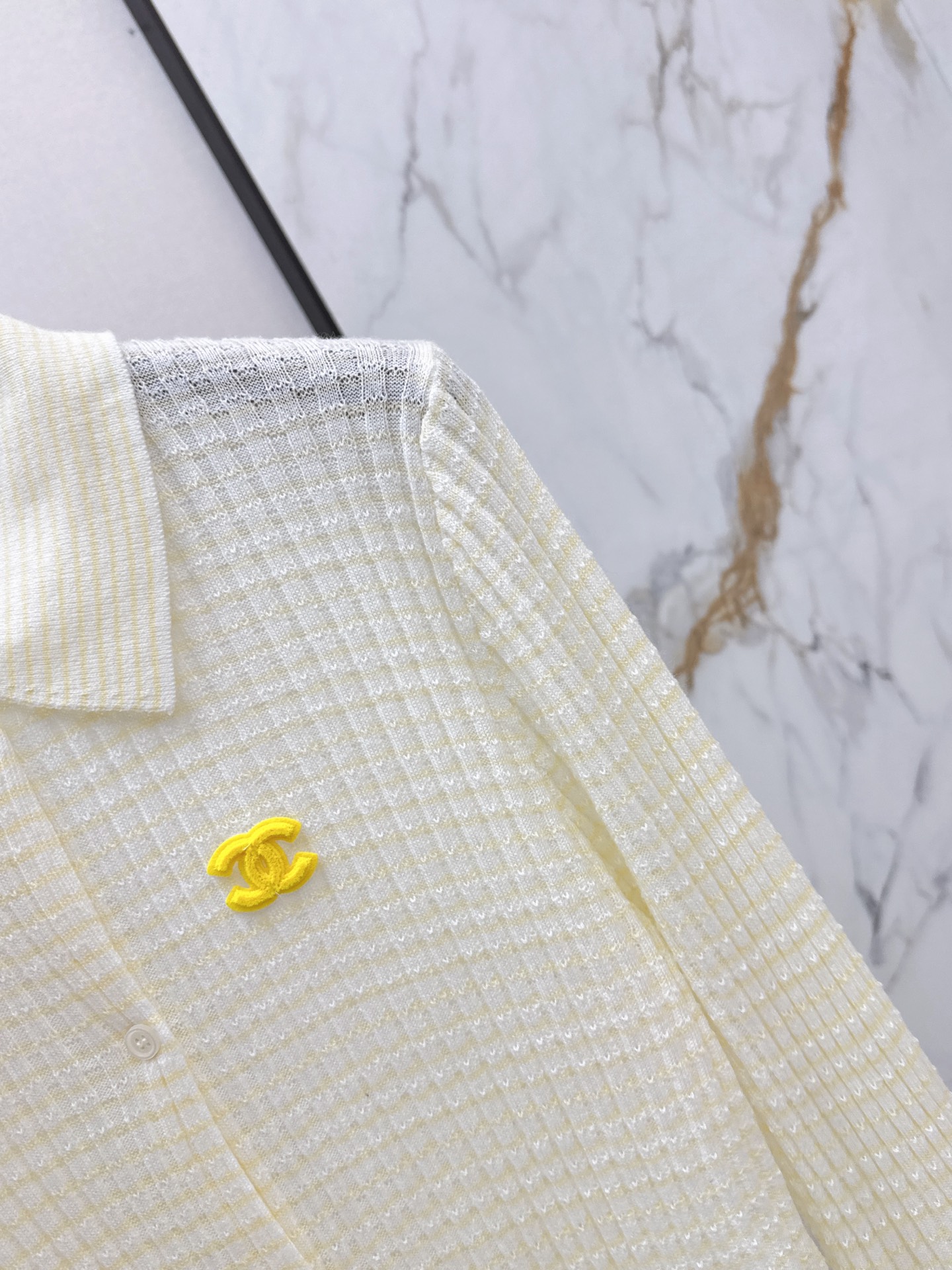 Chan 26fw embroidery knitwear