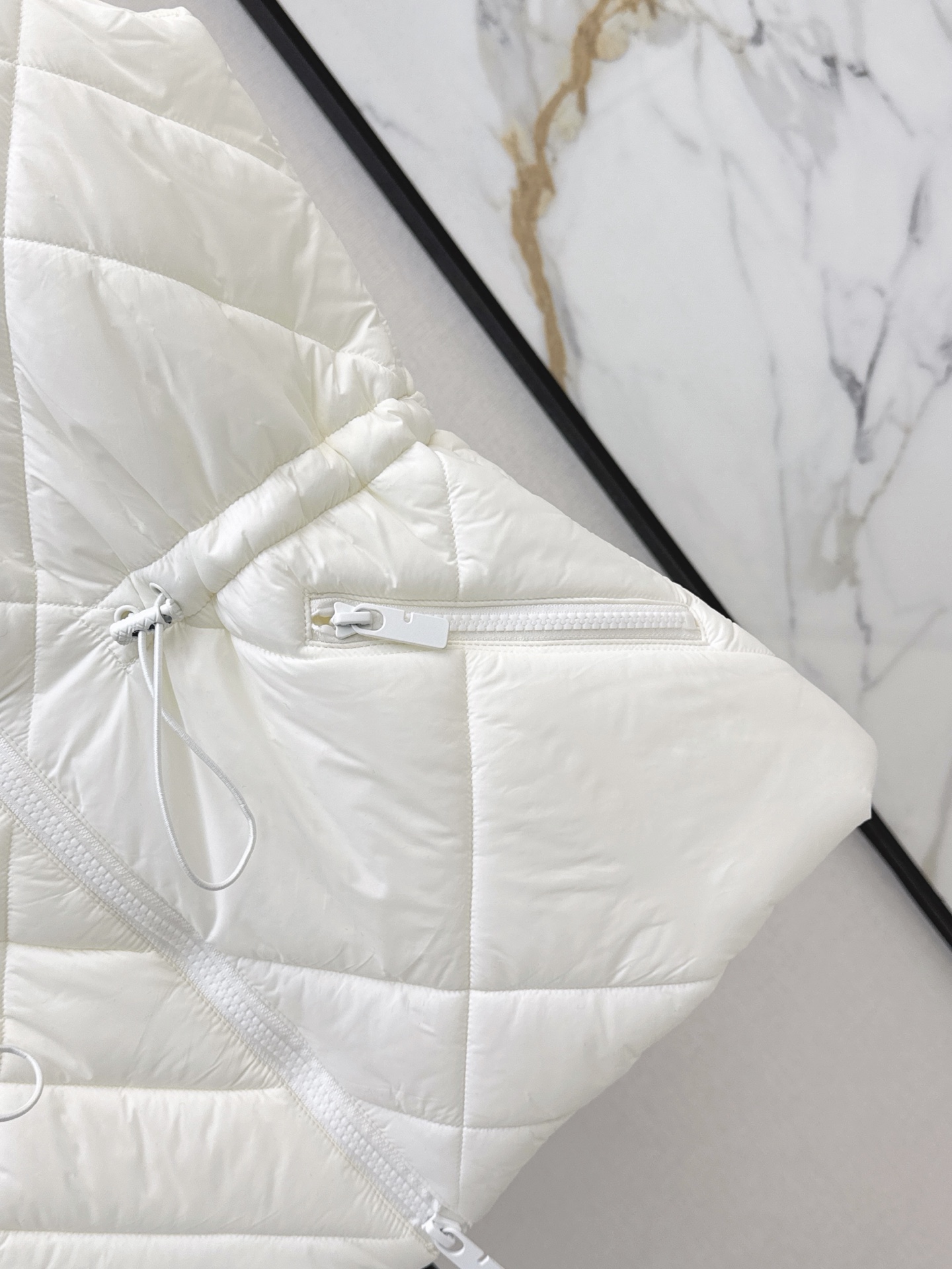 Bur 26fw padded vest jacket