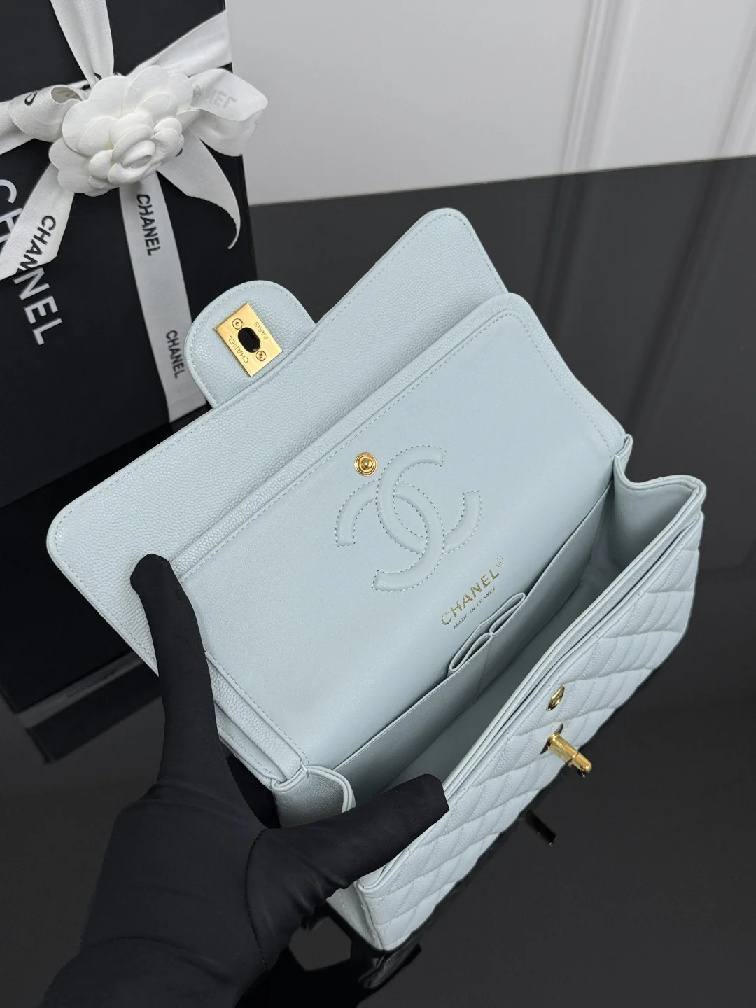 Chan cf23 chain shoulder bag