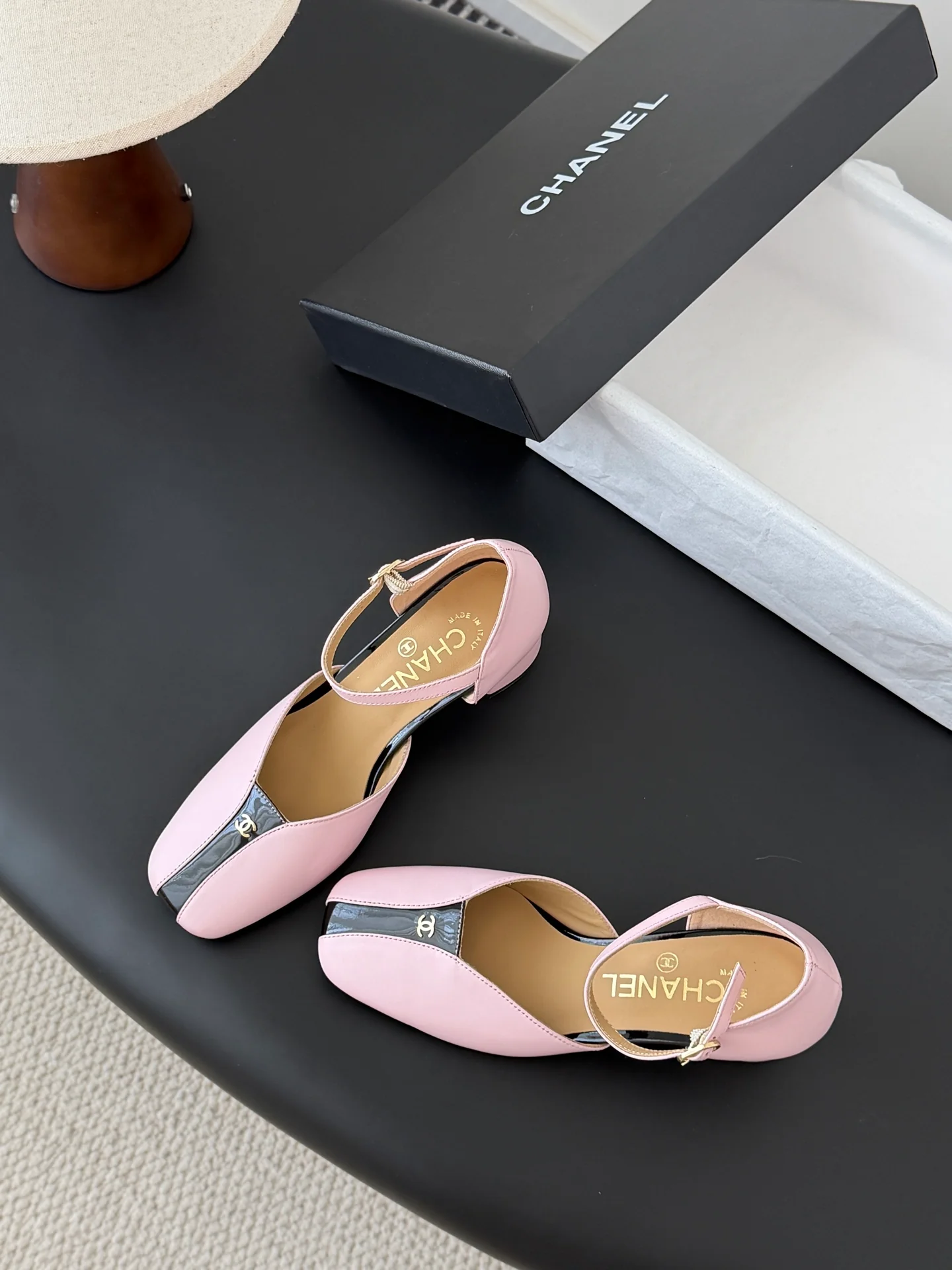 Chan 26ss chunky heels