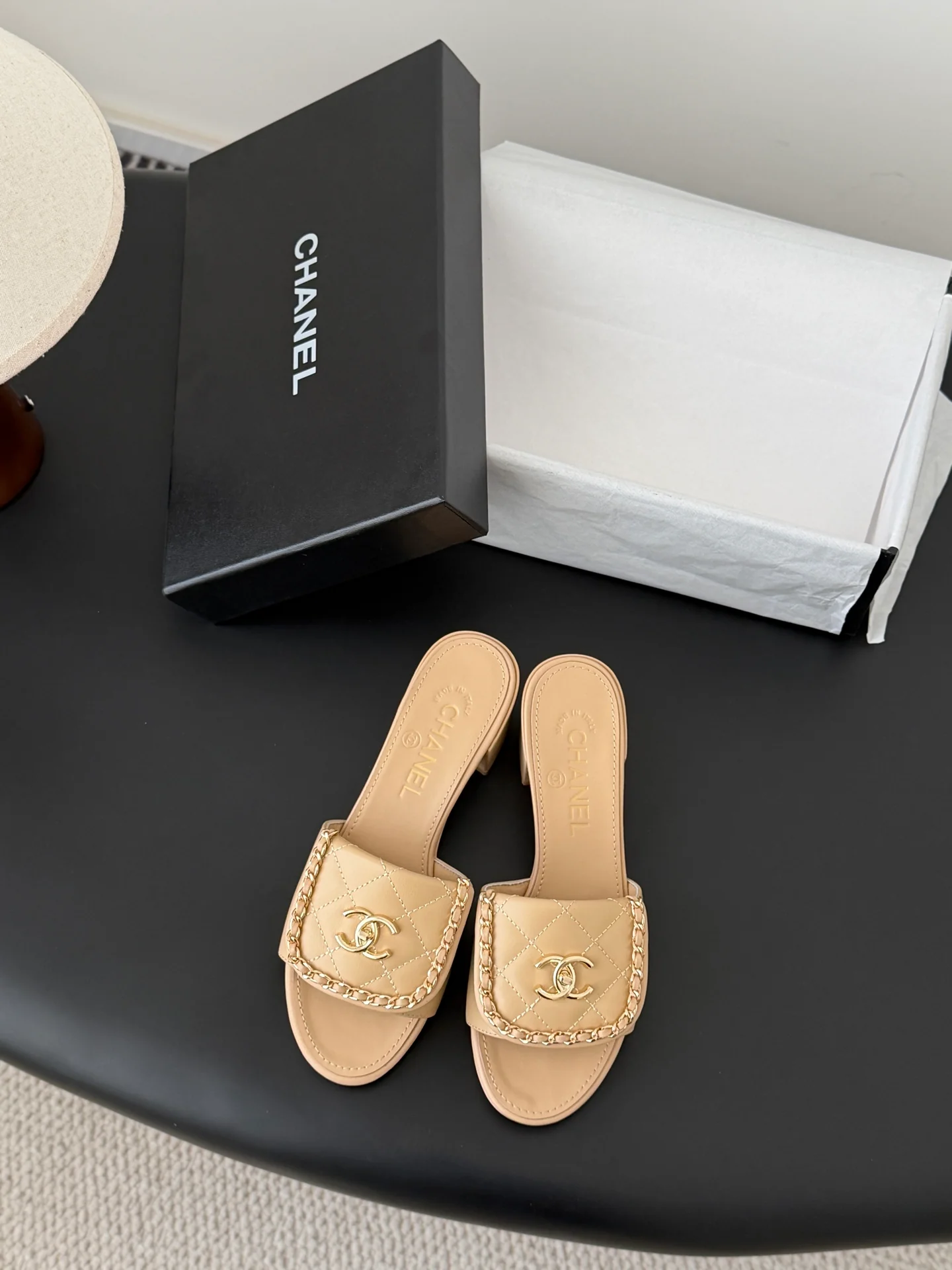 Chan 26ss chunky sandals
