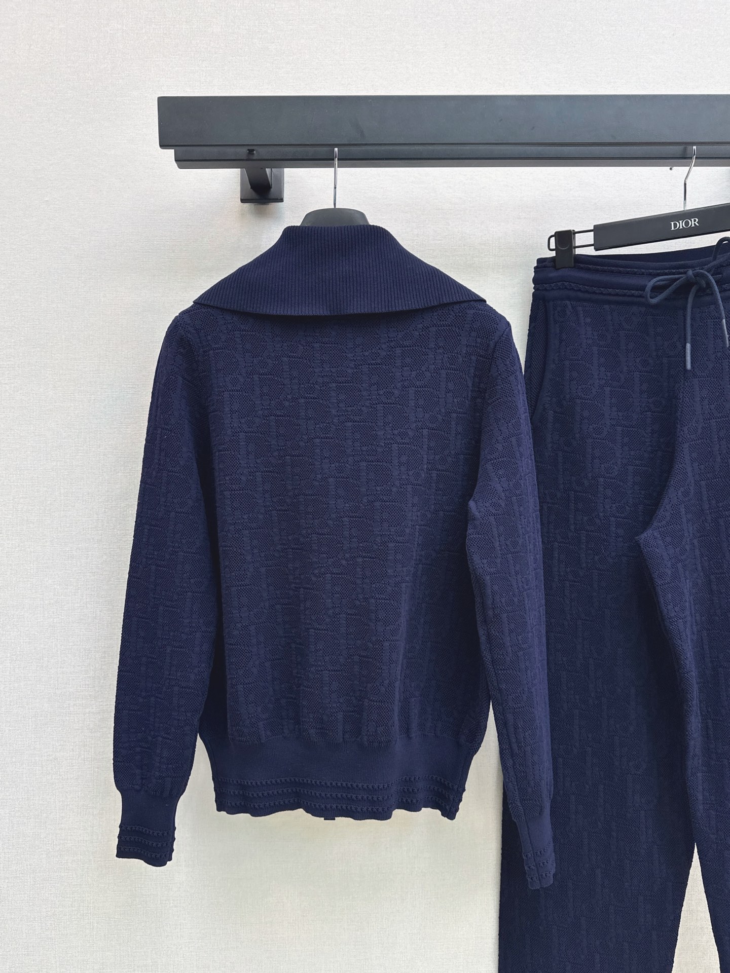 CD 26fw knit zipper jacket pants sets