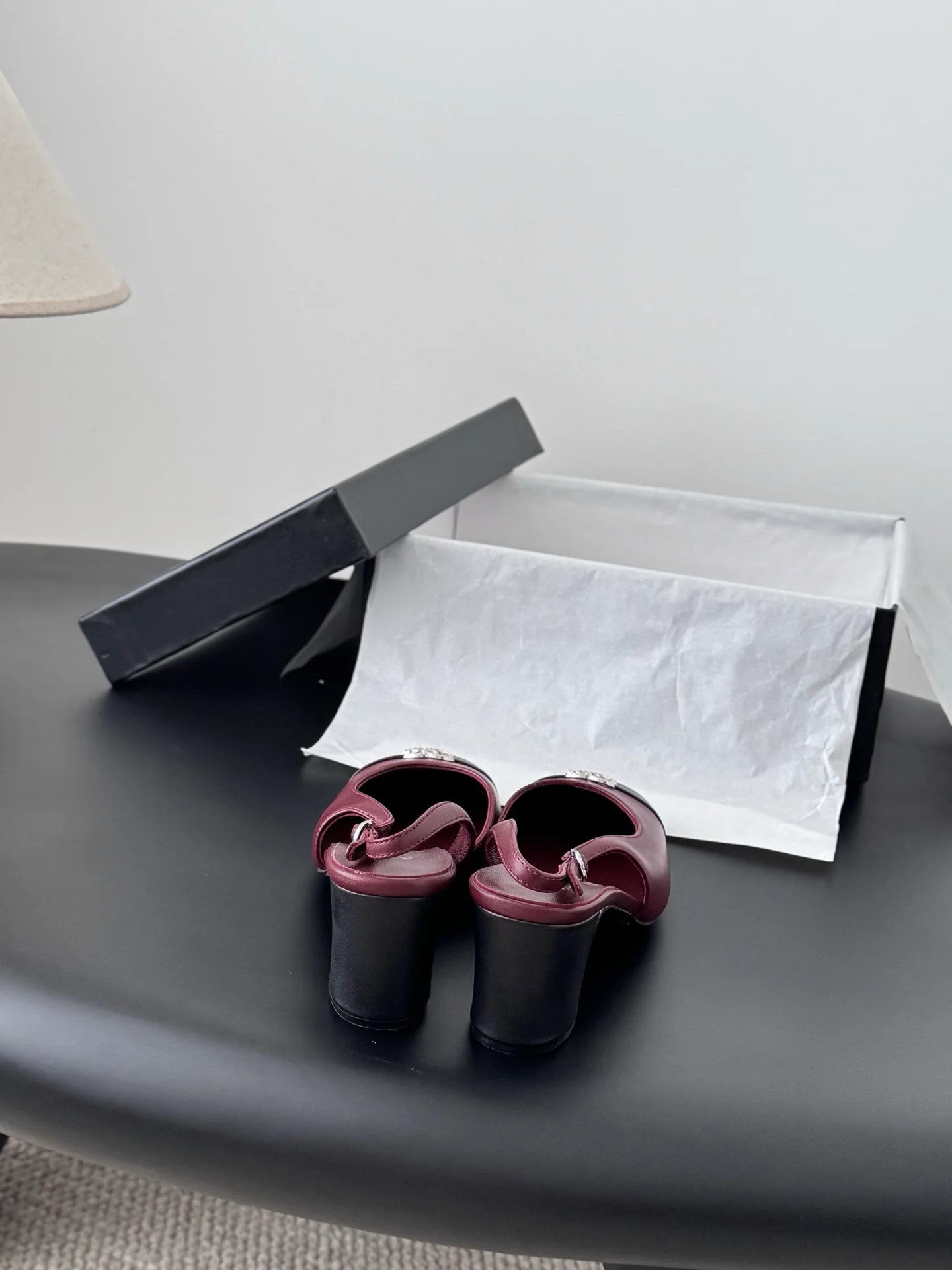Chan 25fw mary jane chunky heels