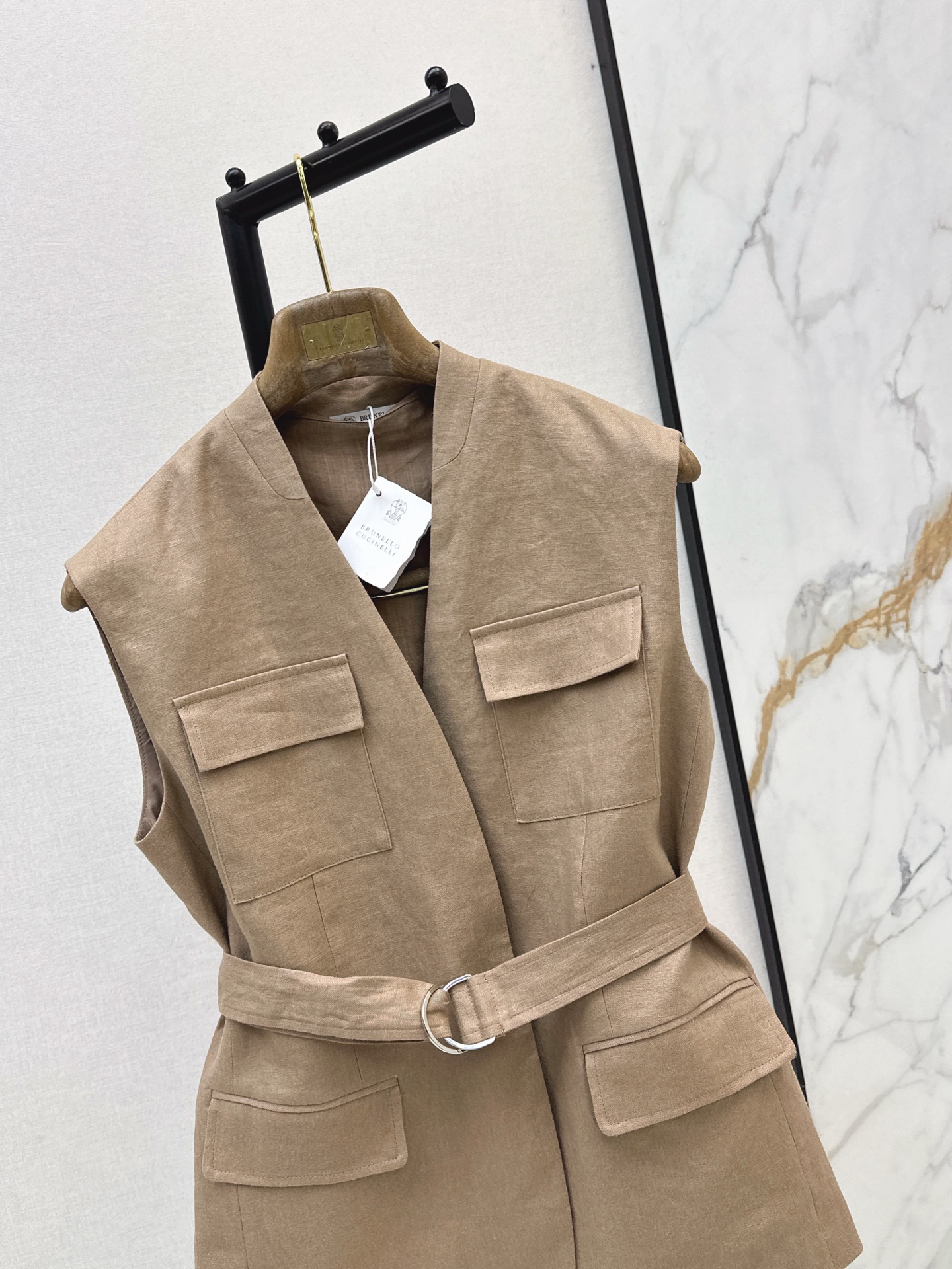 Brun 26ss 2pcs vest jacket