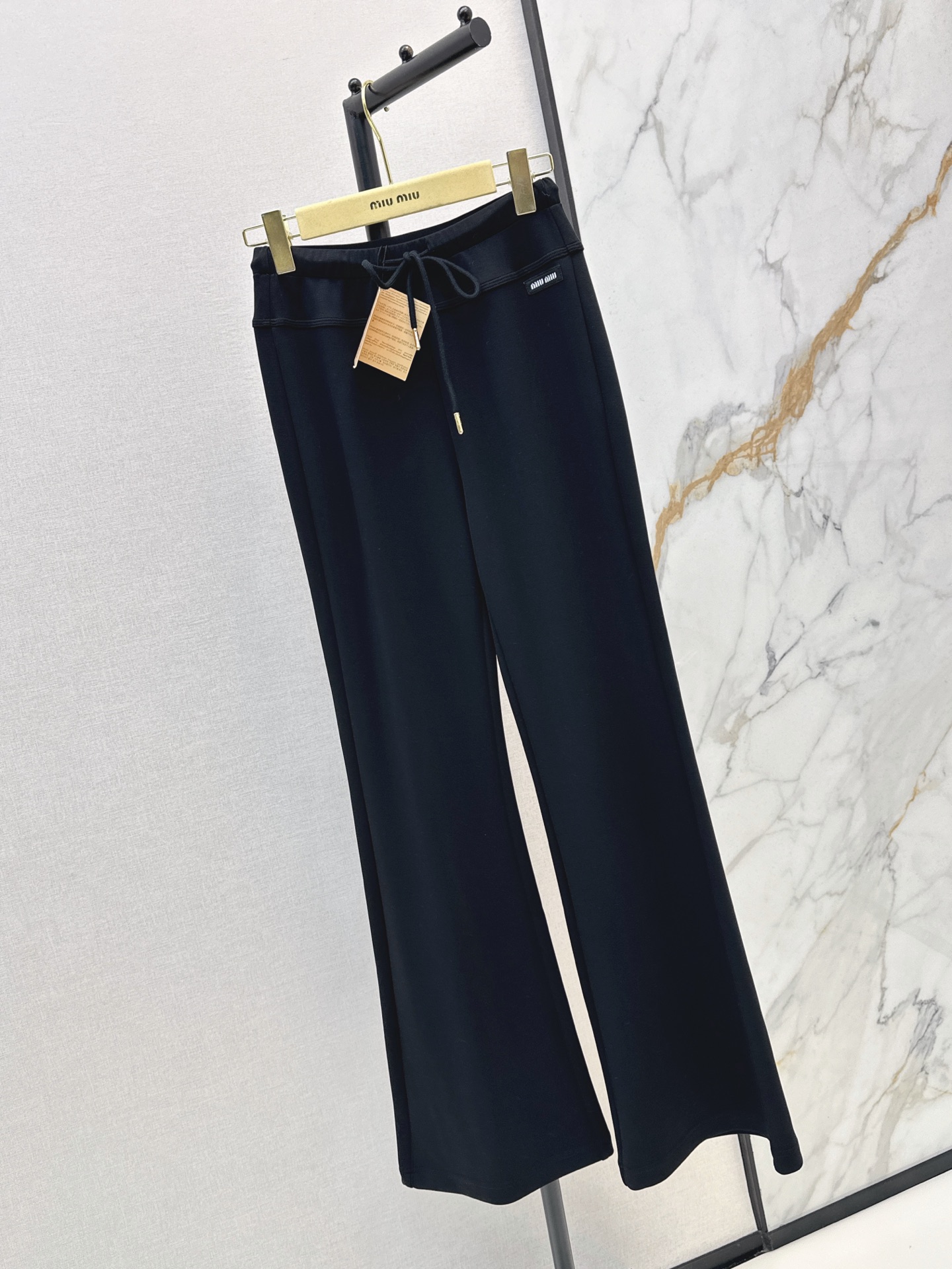 Miu 26fw drawstring pants