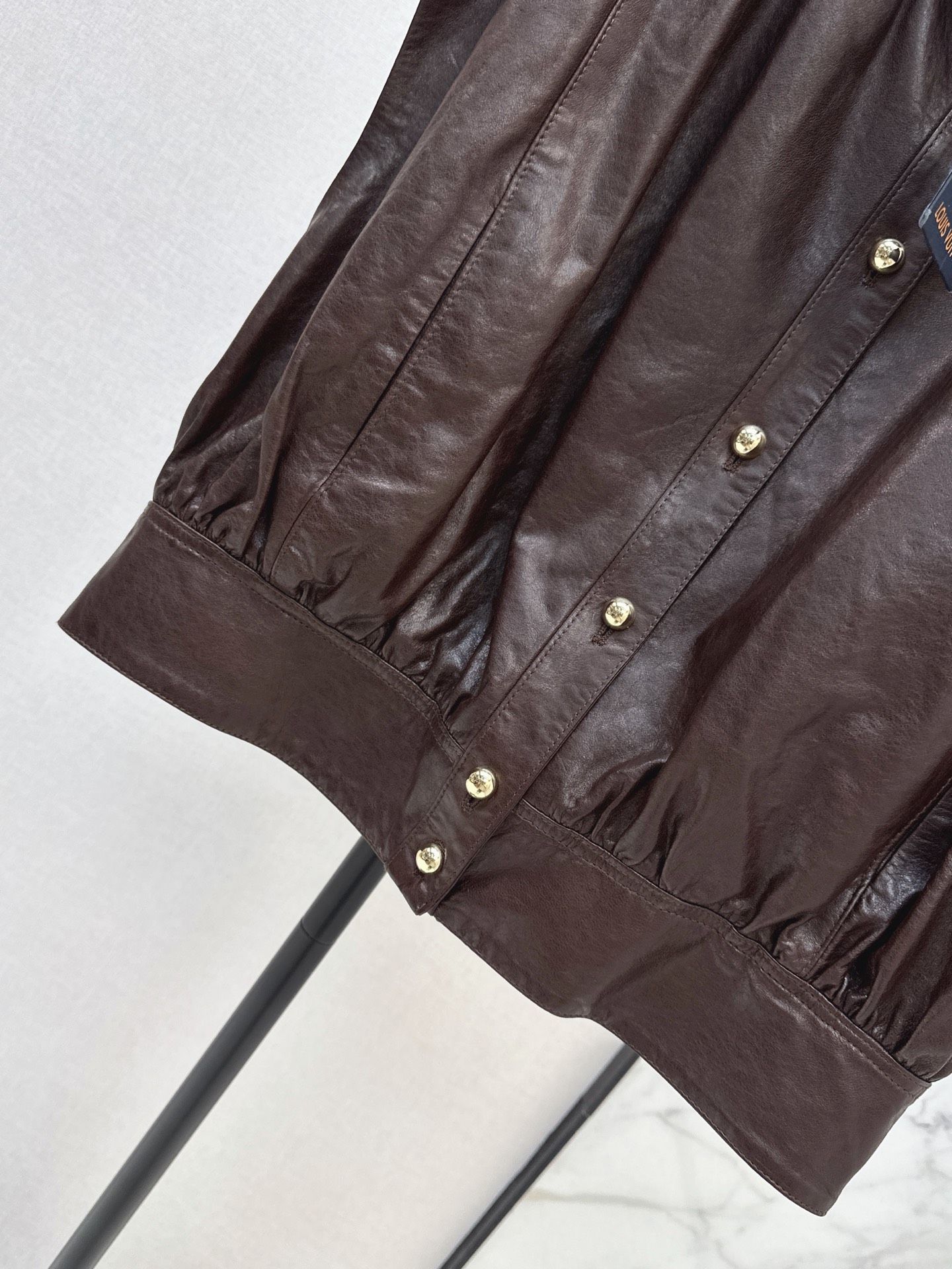Loui 26fw leather vest jacket