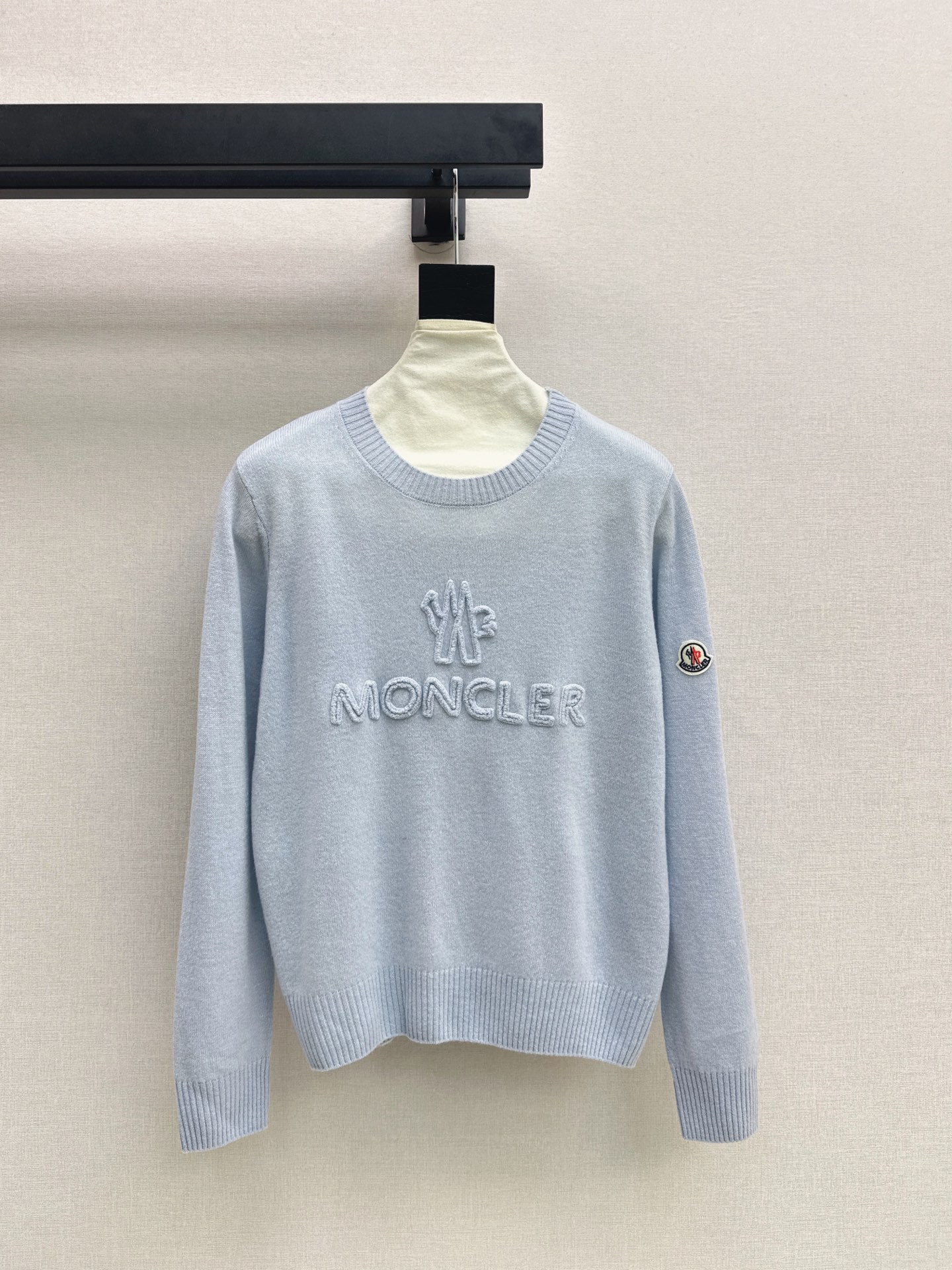 Monc 26fw embroidery knitwear
