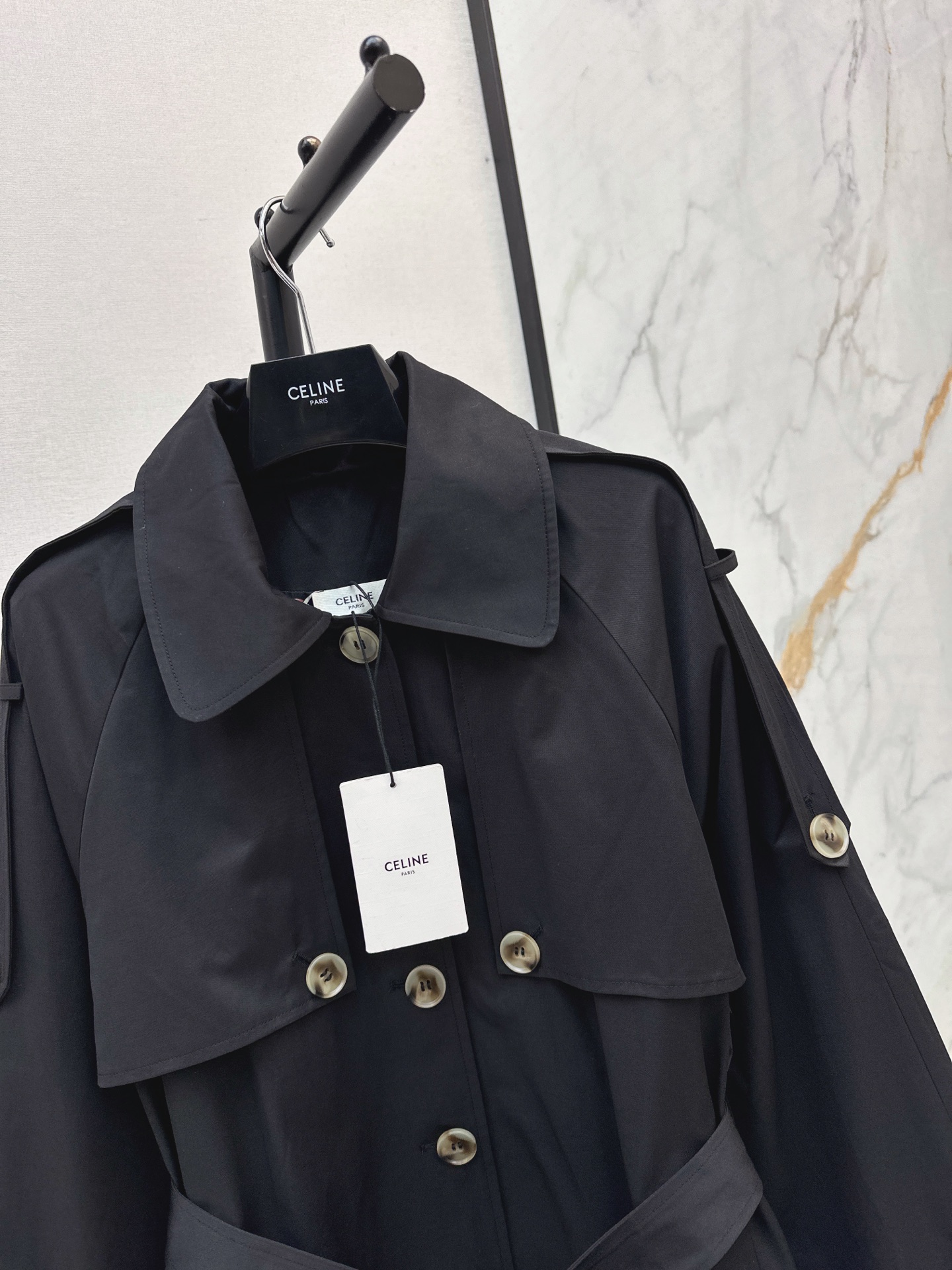 Celi 26fw belted trench coats