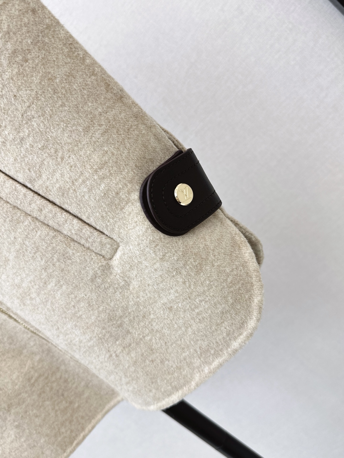 Loui 26fw woolen knit vest
