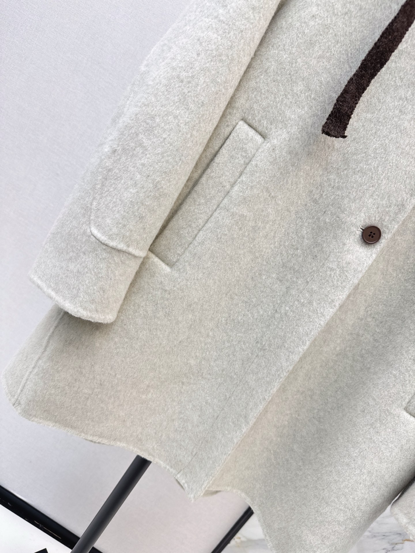 Max 26fw hooded overcoats