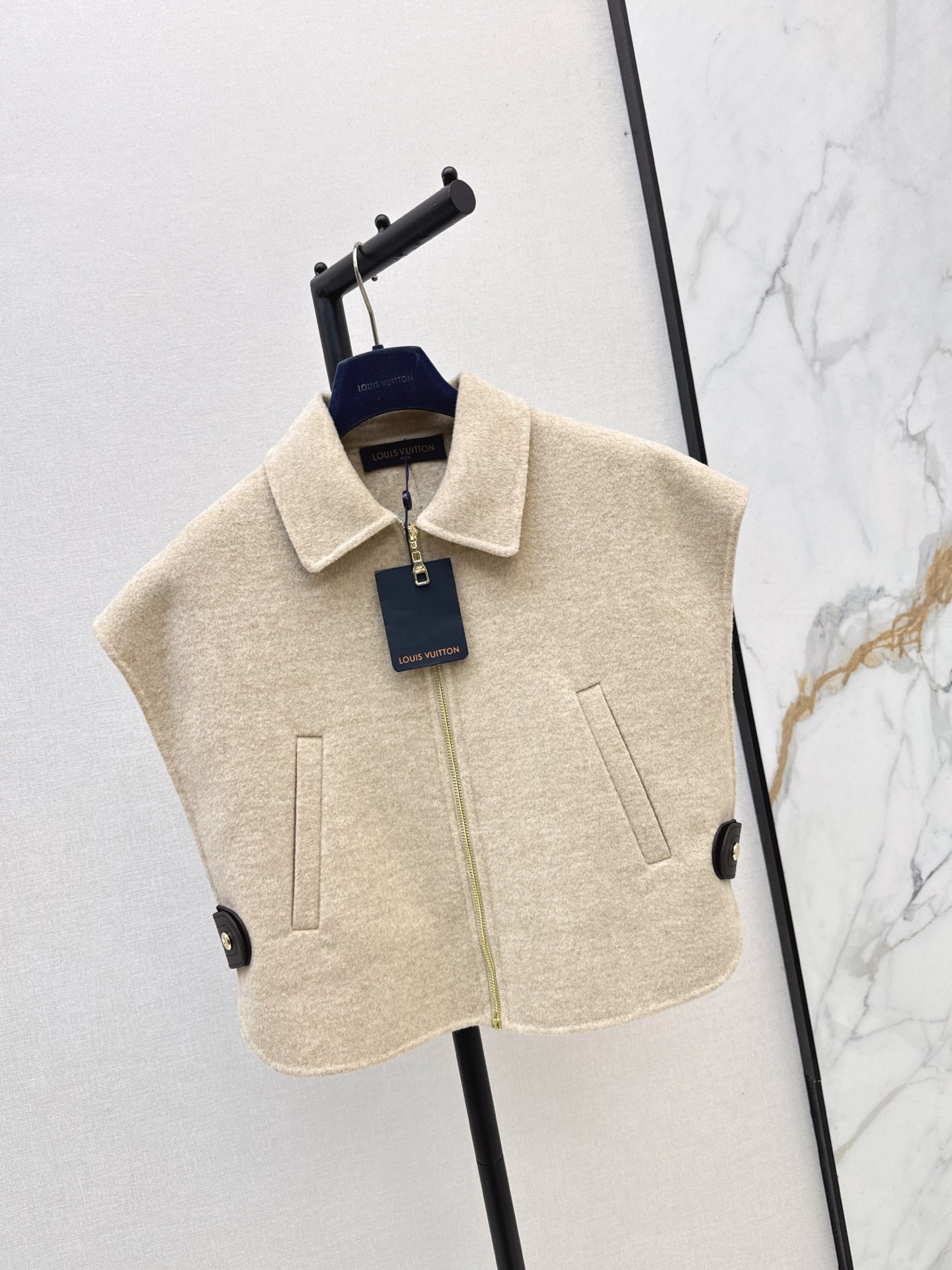 Loui 26fw woolen knit vest