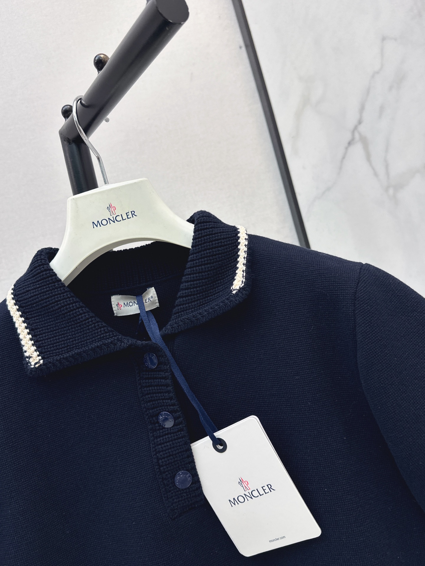 Monc 26fw knit polo