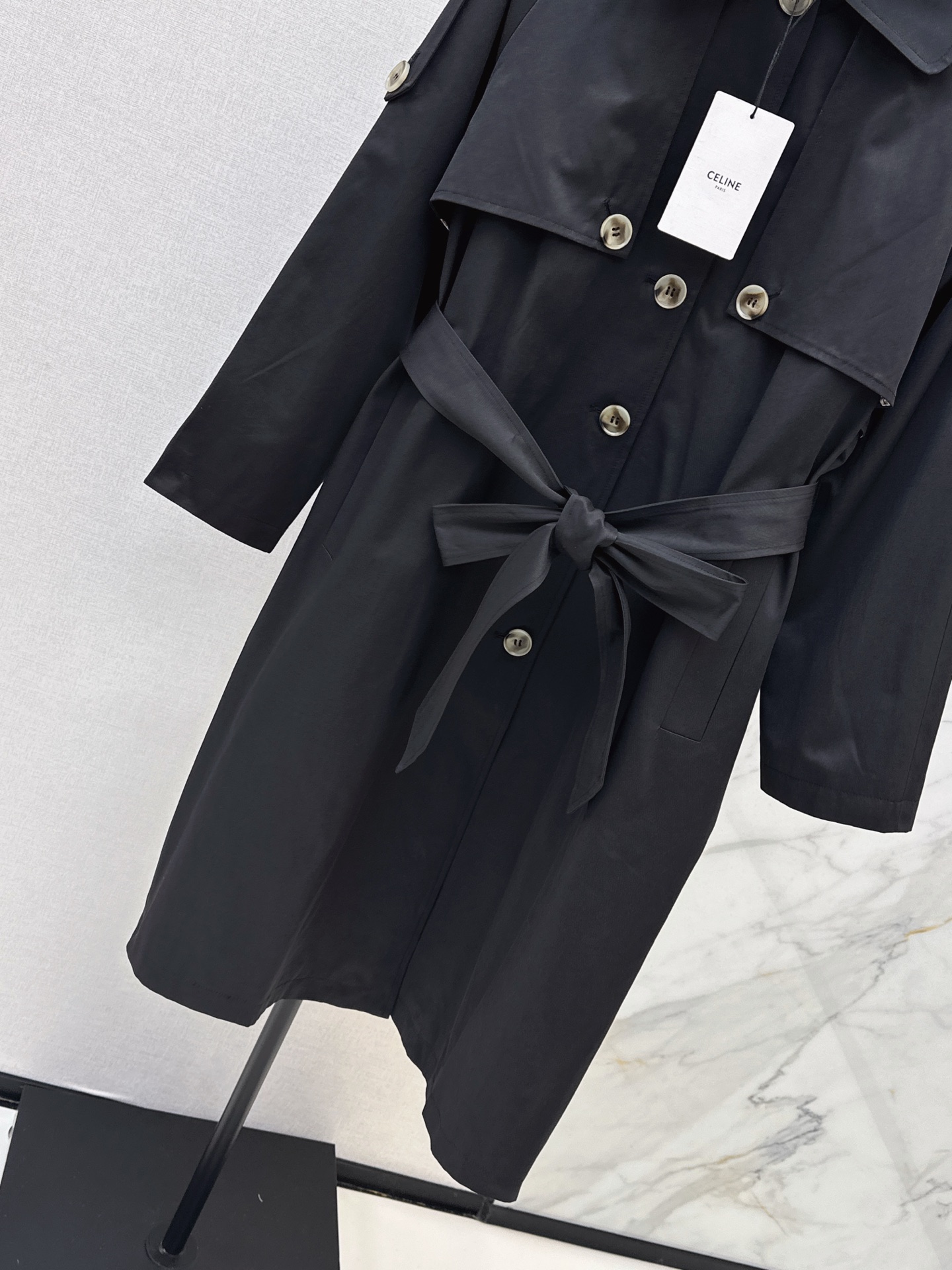 Celi 26fw belted trench coats