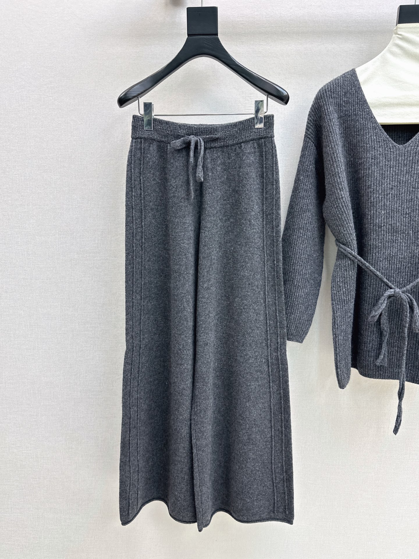 Brun 26fw wool sweater pants sets