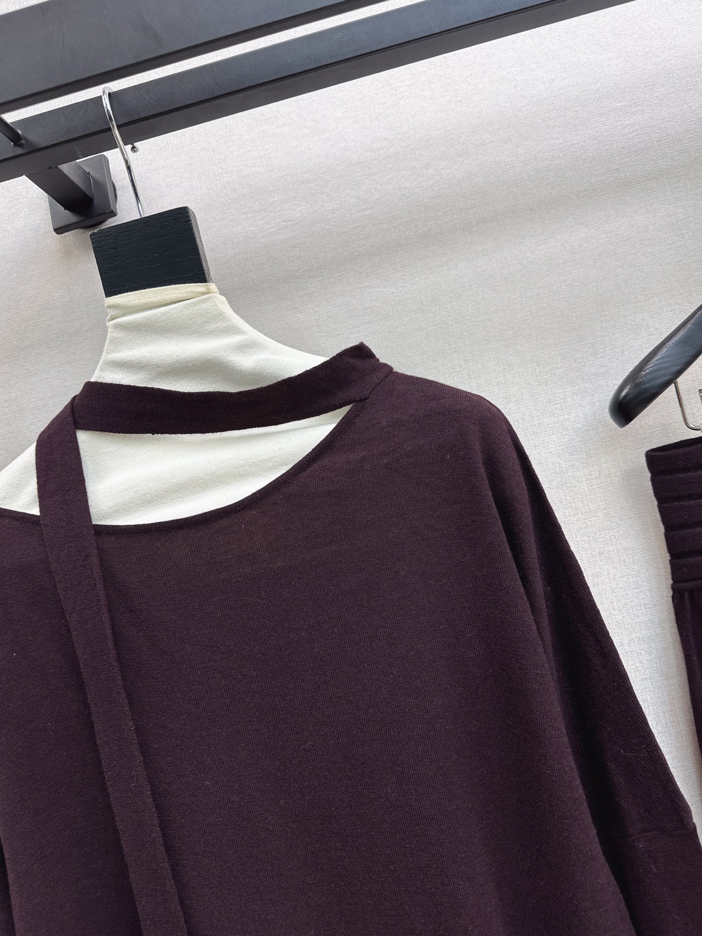 Row 26fw wool knitwear pants sets