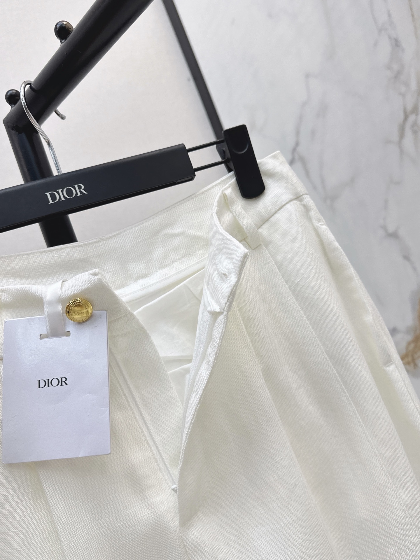 CD 26ss linen straight pants