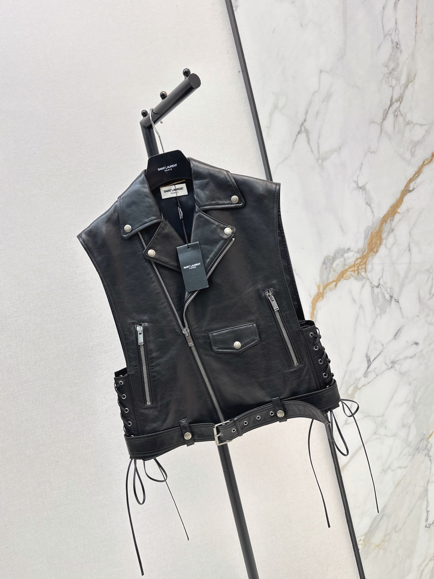 Sain 26fw moto vest
